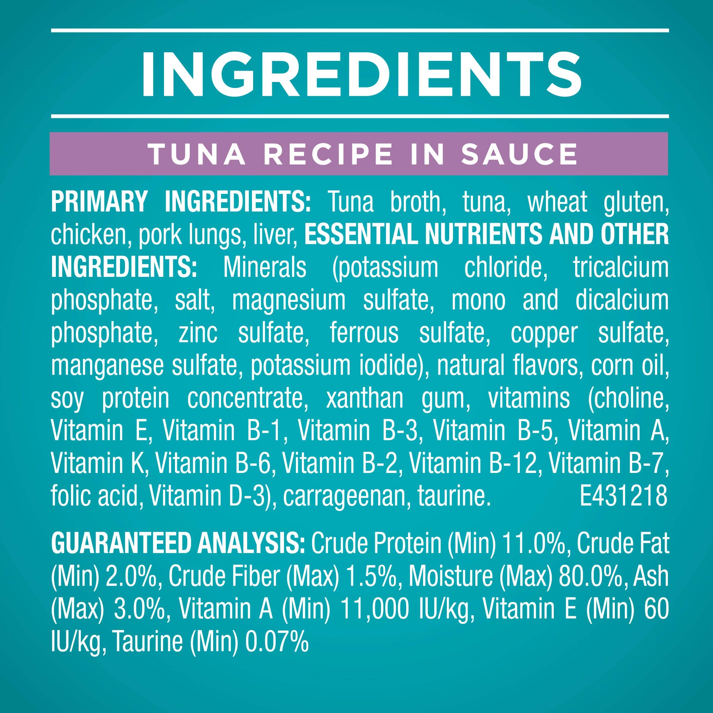 Purina ONE Natural, High Protein Cat Food Variety Pack, Turkey, Chicken and Tuna Recipes - (2 Packs of 12) 3 oz. Cans