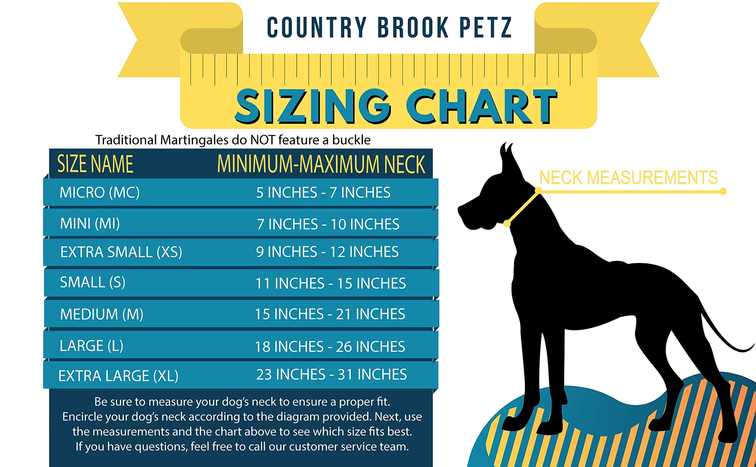 Country Brook Petz - Brown Martingale Heavy Duty Nylon Dog Collar - 21 Vibrant Color Options (3/4 Inch Width, Small)