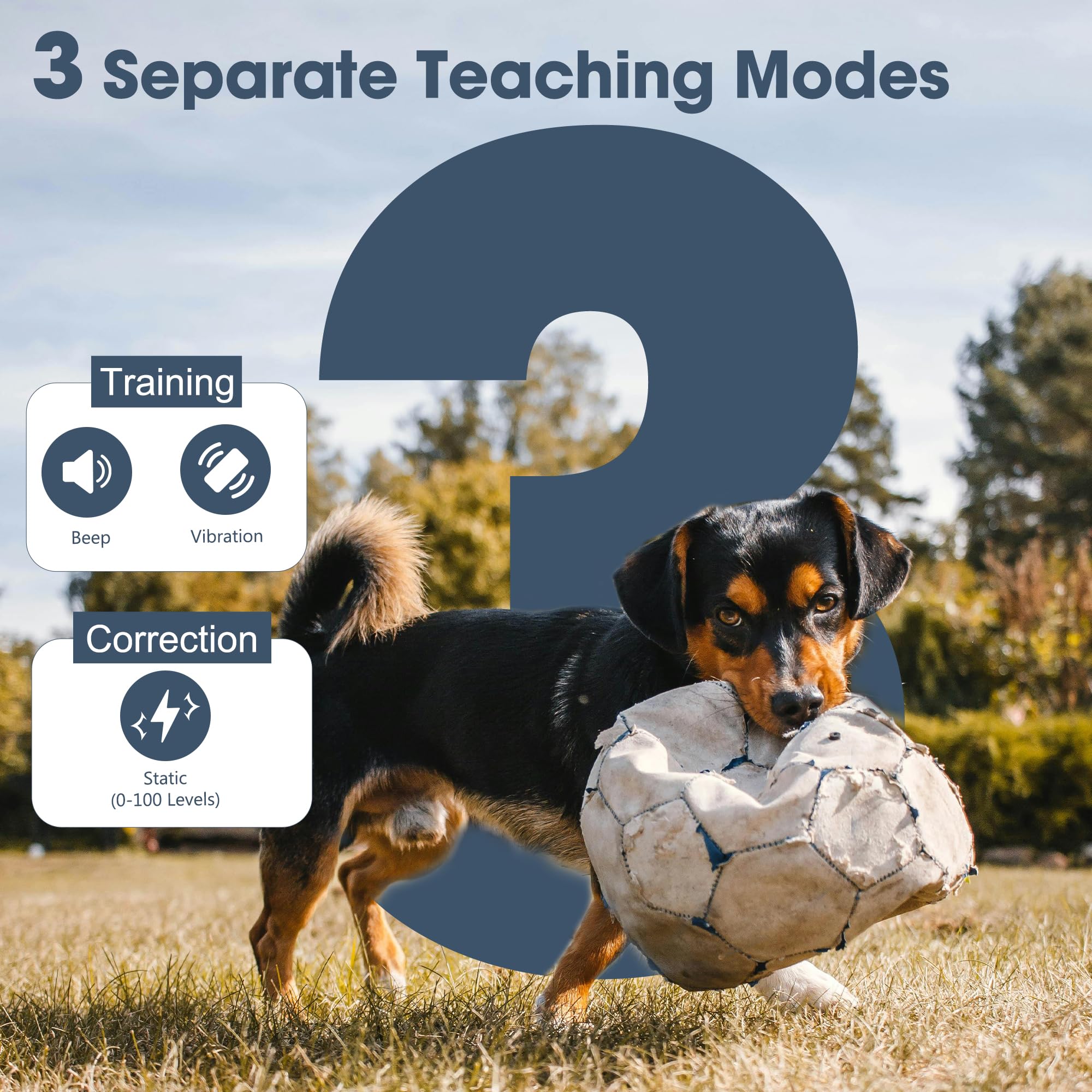 Deyniysty Dog Shock Collar, 5300Ft (1Mile) Range Remote Control Unit And Innovative Dog Training Collar With Ipx7 Waterproofing,