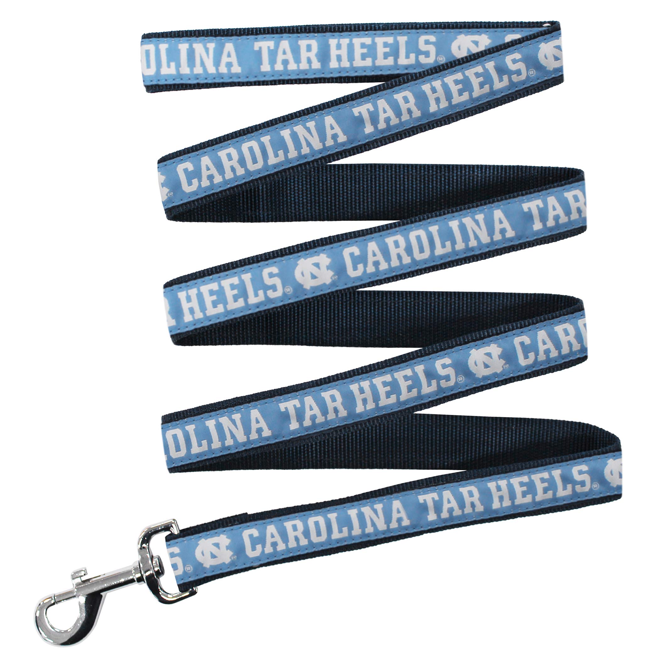 Ncaa Dog Leash. North Carolina Tar Heels Strong Pet Leash, Small