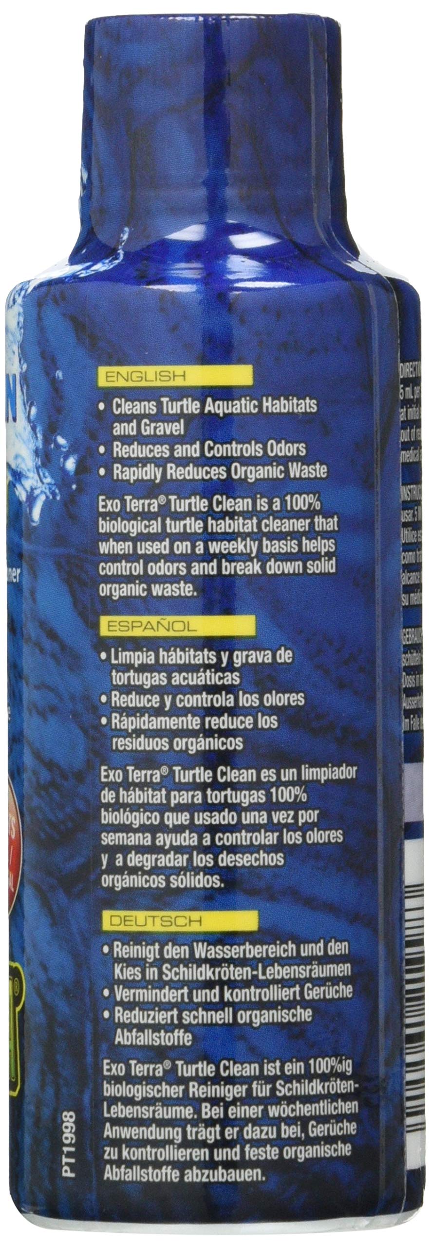 Exo Terra Exo Terra Turtle Clean Biological Turtle Habitat Cleaner, 120 Ml