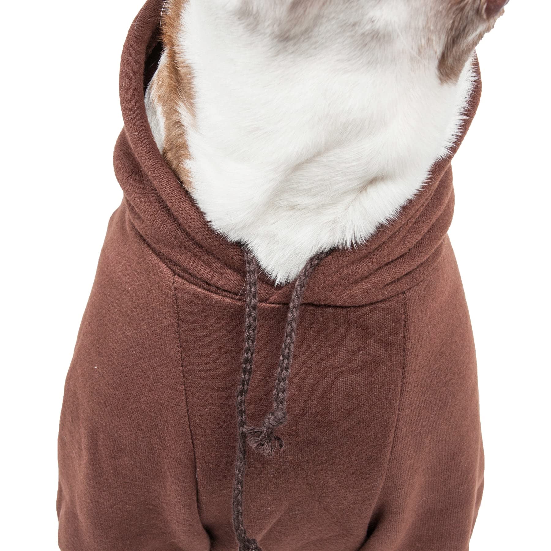 Pet Life  Hooded Dog Sweater Made with Soft and Premium Plush Cotton - Dog Hoodie Pet Sweater Features Hook-and-Loop Closures fo