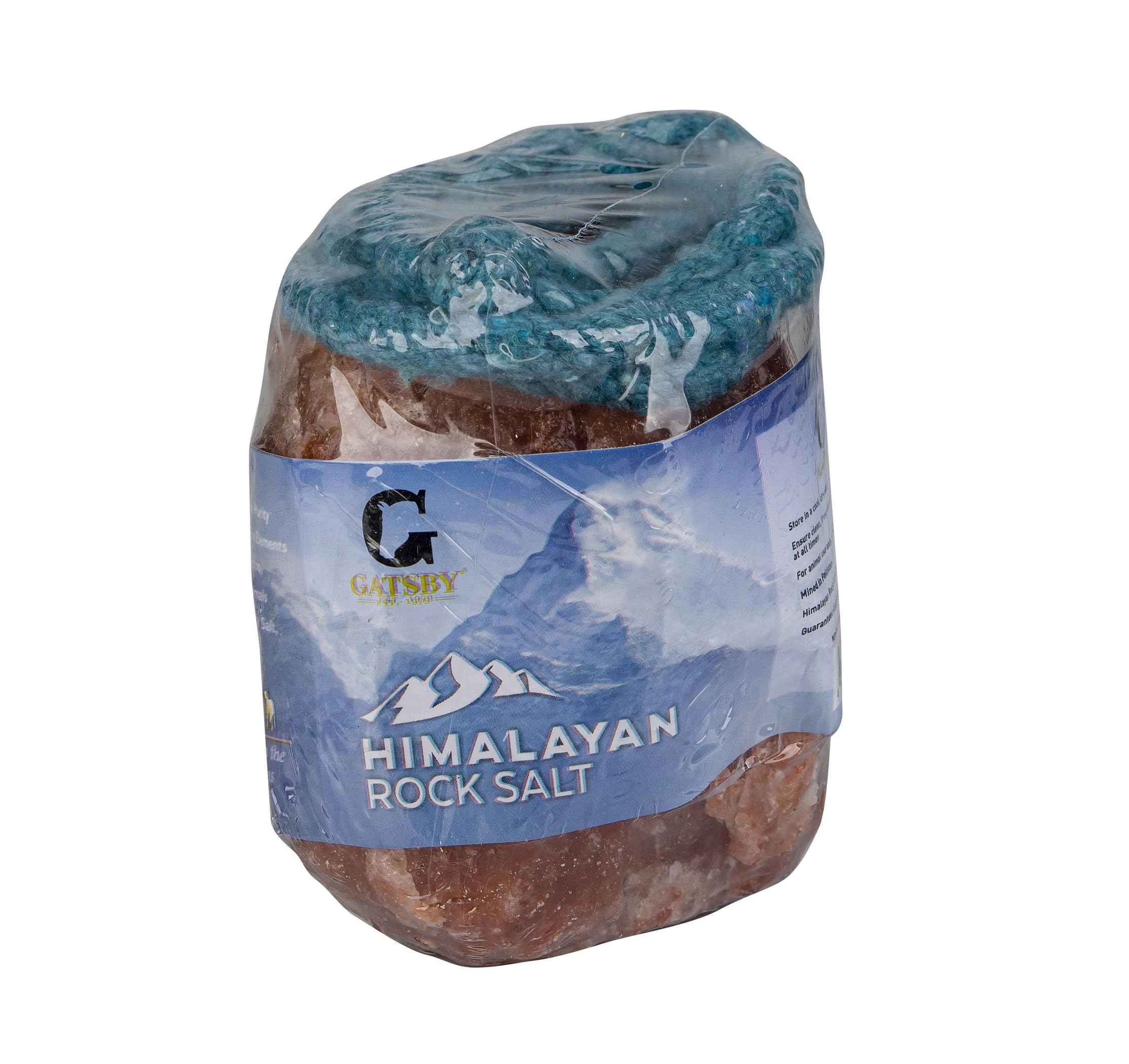 Himalayan Rock Salt Lick On A Rope for Horses