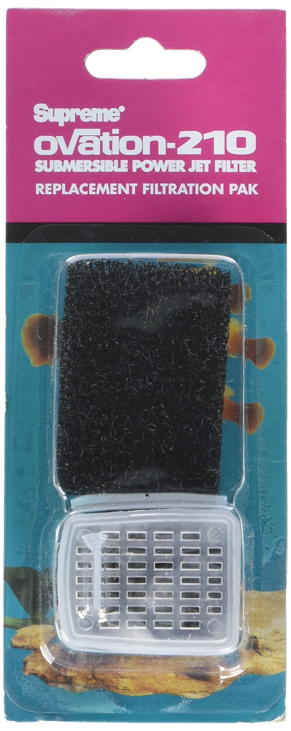 Supreme (Danner) Asp11725 Polyester And Foam Ovation 210 Replacement Filter Media For Aquarium