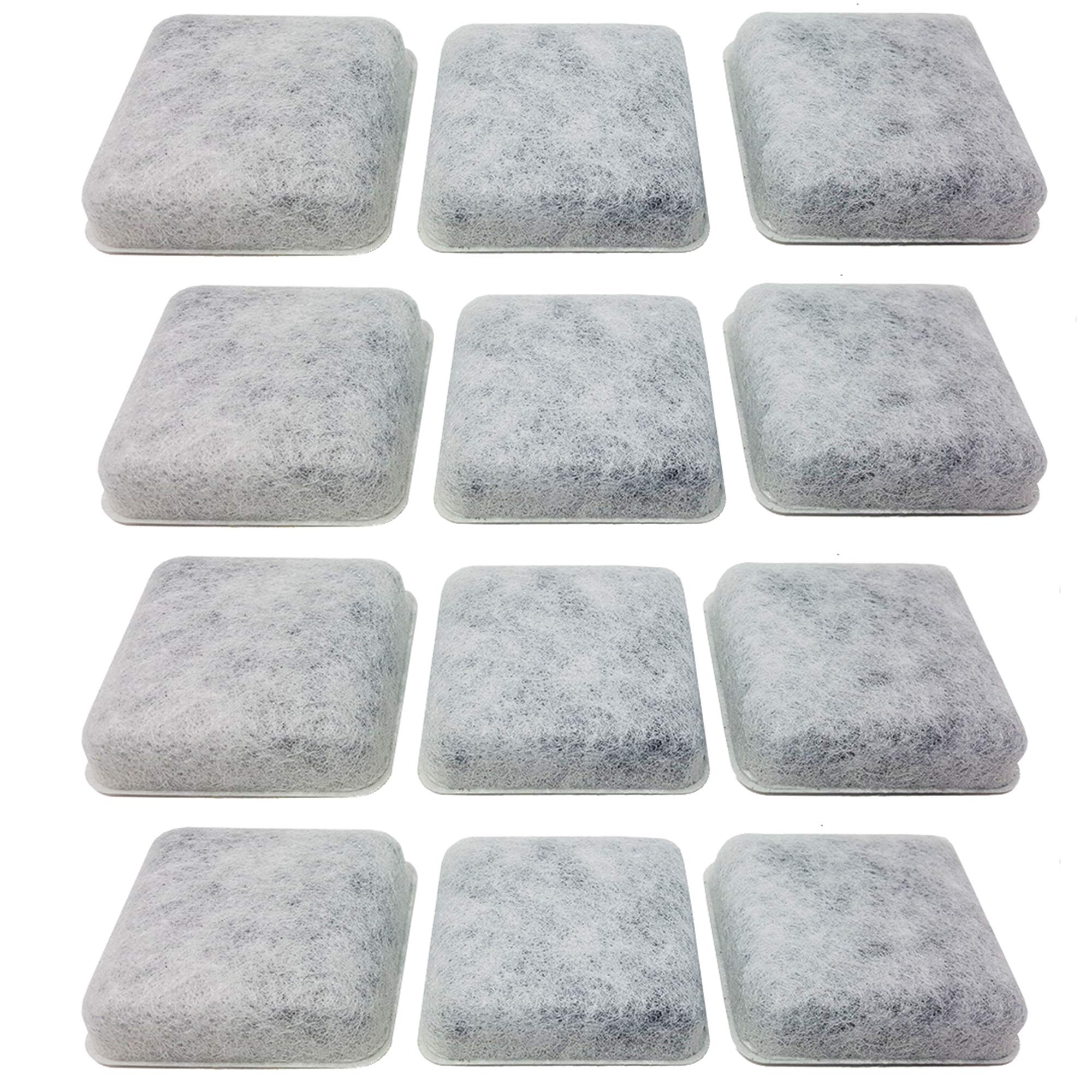 Goldtone Brand Charcoal Water Filter Replacement Compatible With Petmate Replendish & Mason Pet Fountains (12 Pack) (12 Water Fi