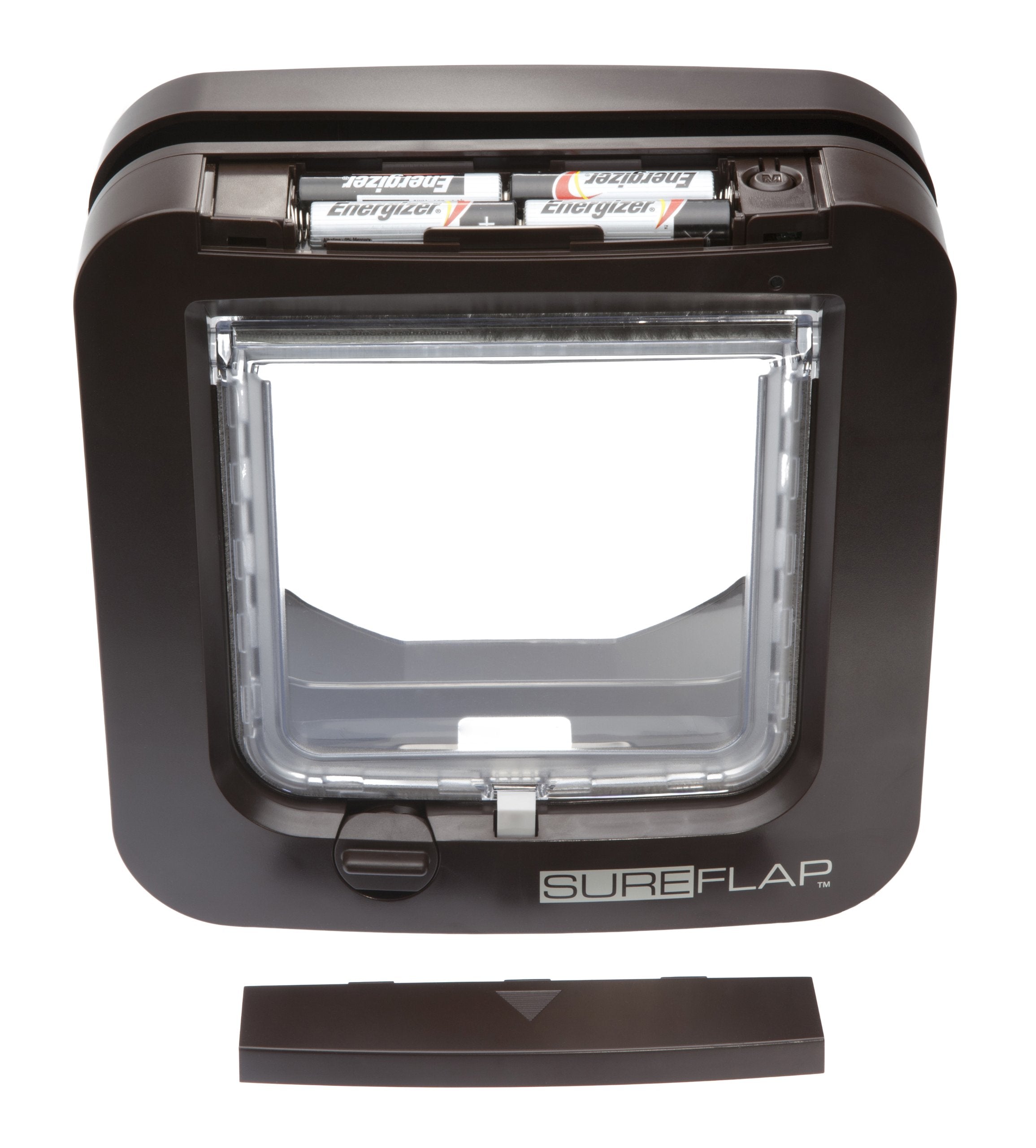 SureFlap Microchip Cat Flap - One Size, Brown, Model SUR001BR