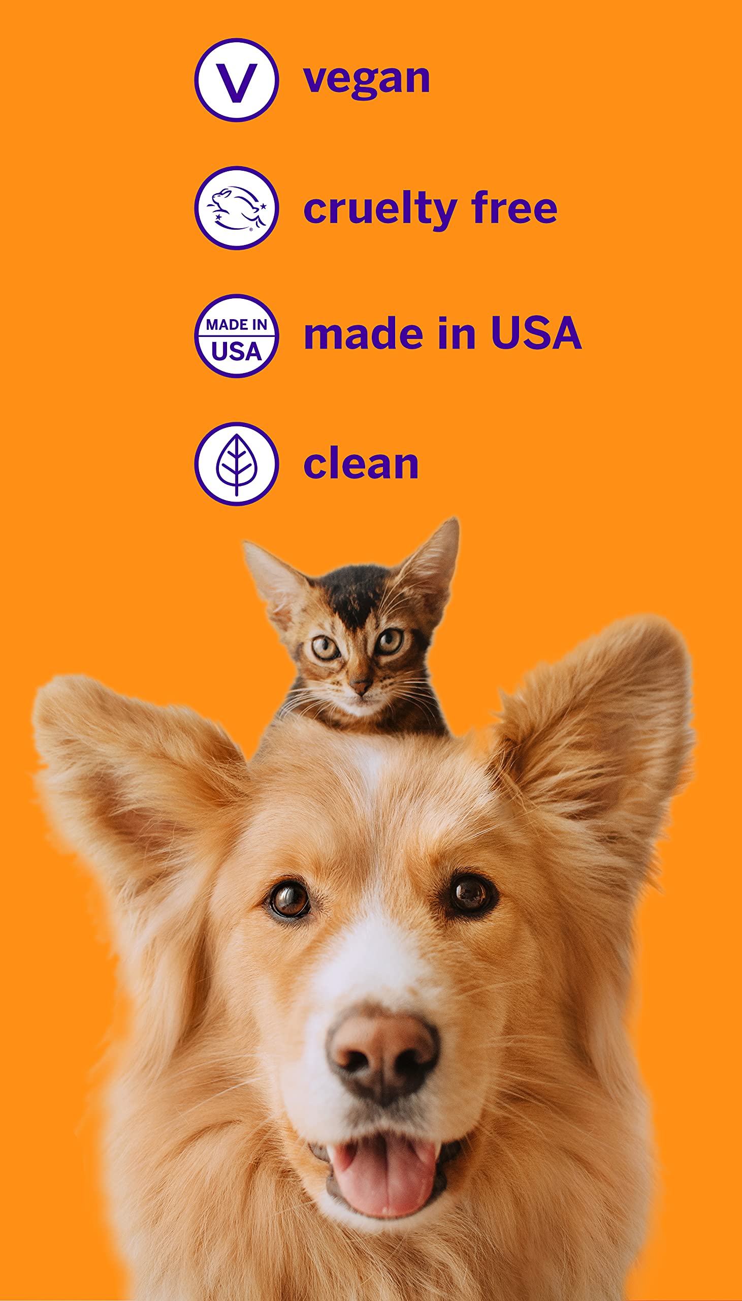 Petsmile Professional Pet Teeth Brushing Kit for Cats & Dogs - Only VOHC Accepted Toothpaste & Patented Toothbrush - Proven to C