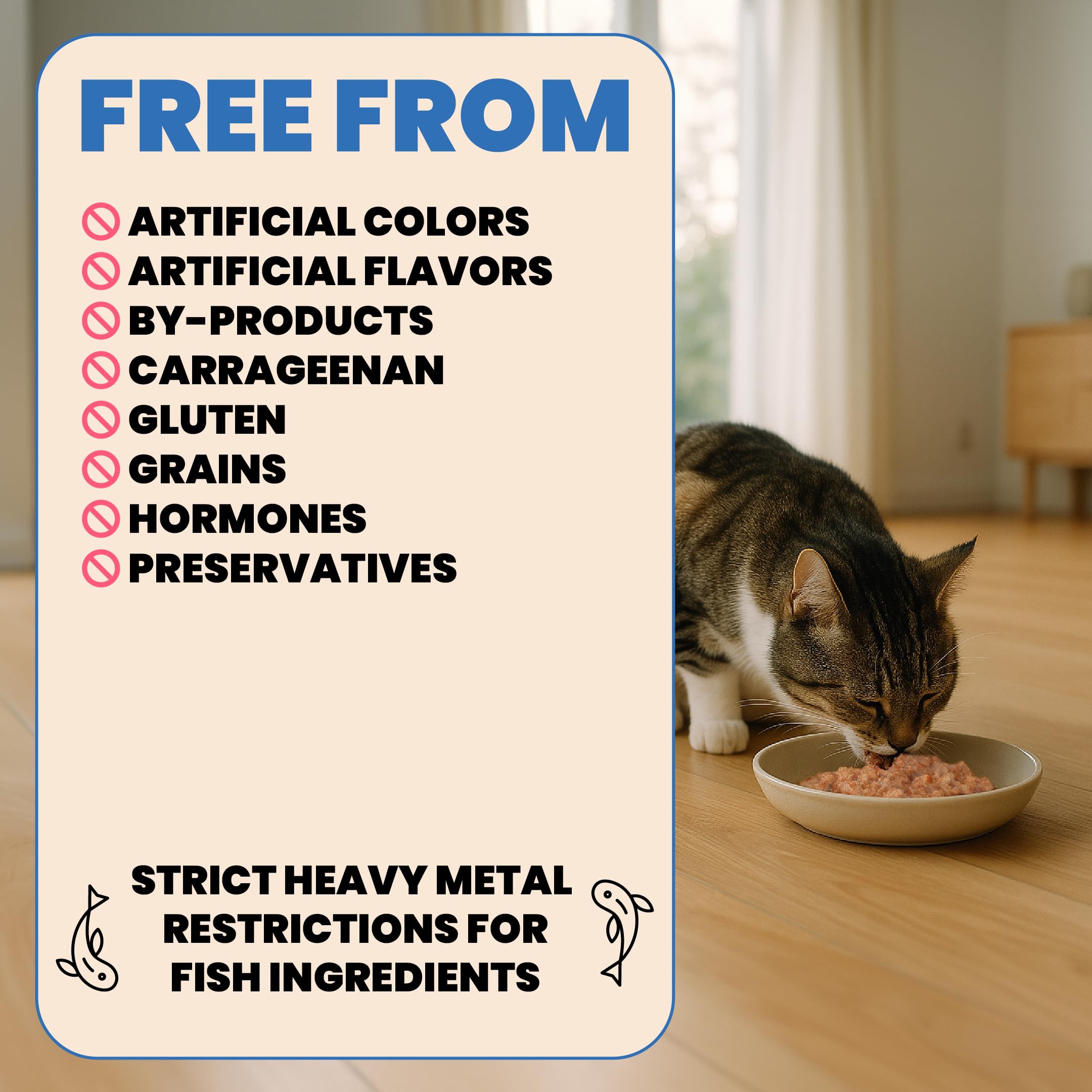 almo nature Wet Cat Food HQS Complete Land and Sea - Variety Pack Grain Free, Highly Digestible, Hormone Free, Preservative Free