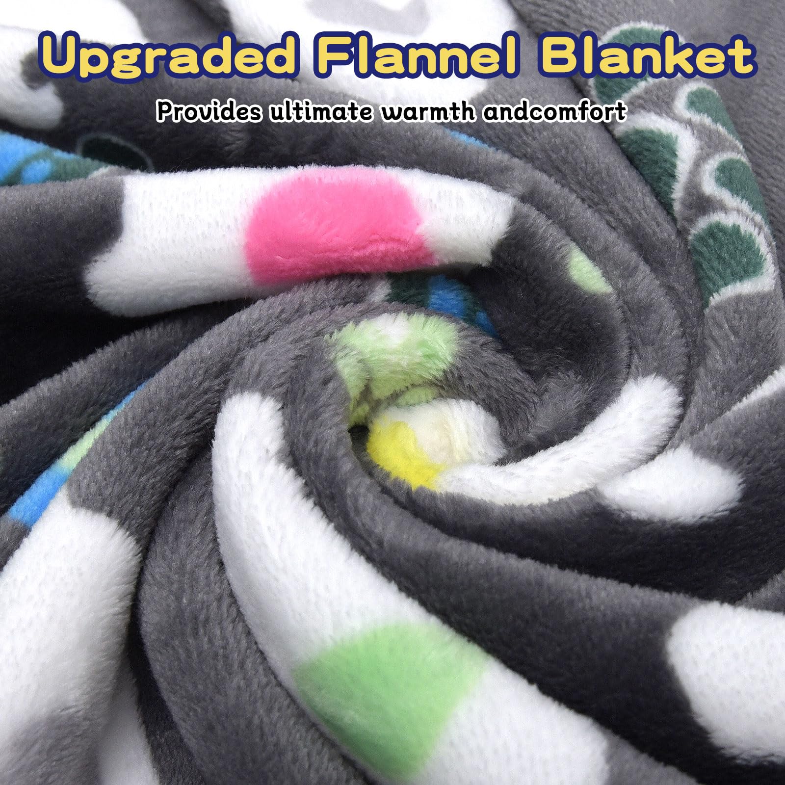 Dog Blankets For Dogs, 3 Pack Large Blanket Medium Blanket Dog Cat Soft Fuzzy Blankets Washable,Comfort Flannel,Fuzzy Soft Blank