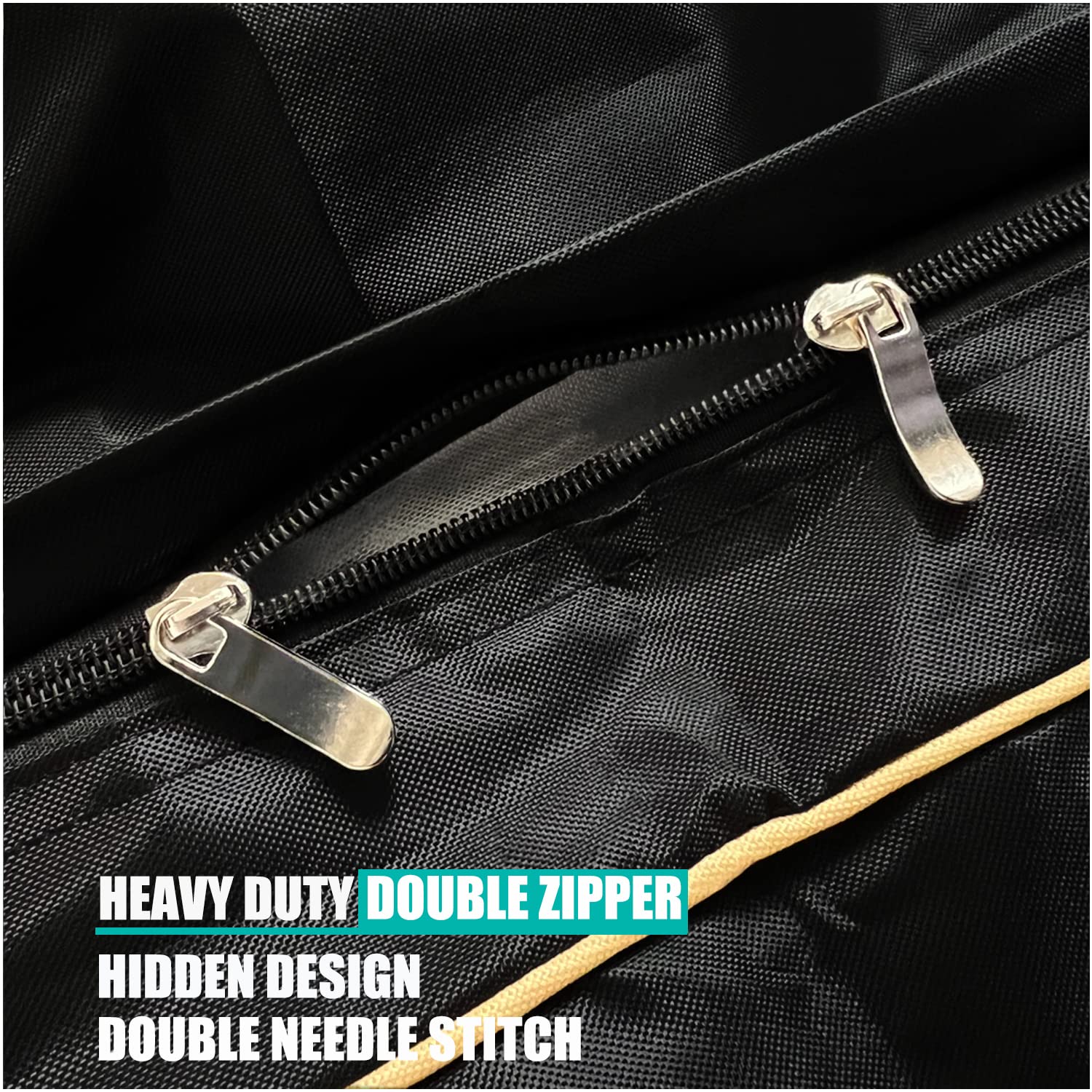 Dalema Dog Bed Cover 36Lx27Wx4H Inch.Waterproof Heavy Duty Durable Oxford Dog Bed Replacement Covers.Zipped Washable Removable Pet Bed Mattress Cover.Black,Cover Only.