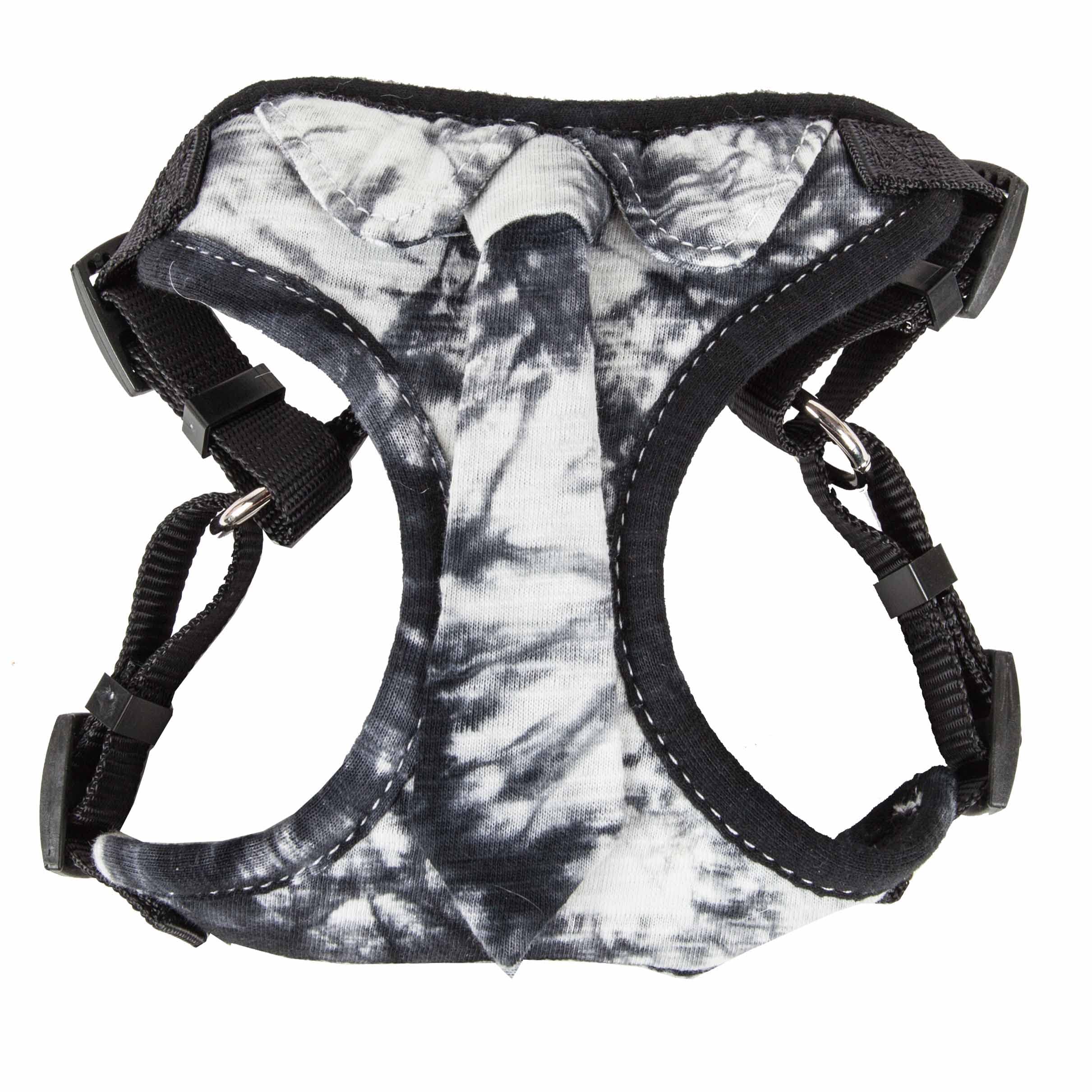 Pet Life Bonatied Mesh Reversible And Breathable Adjustable Dog Harness W/Designer Neck Tie, Small, Camo