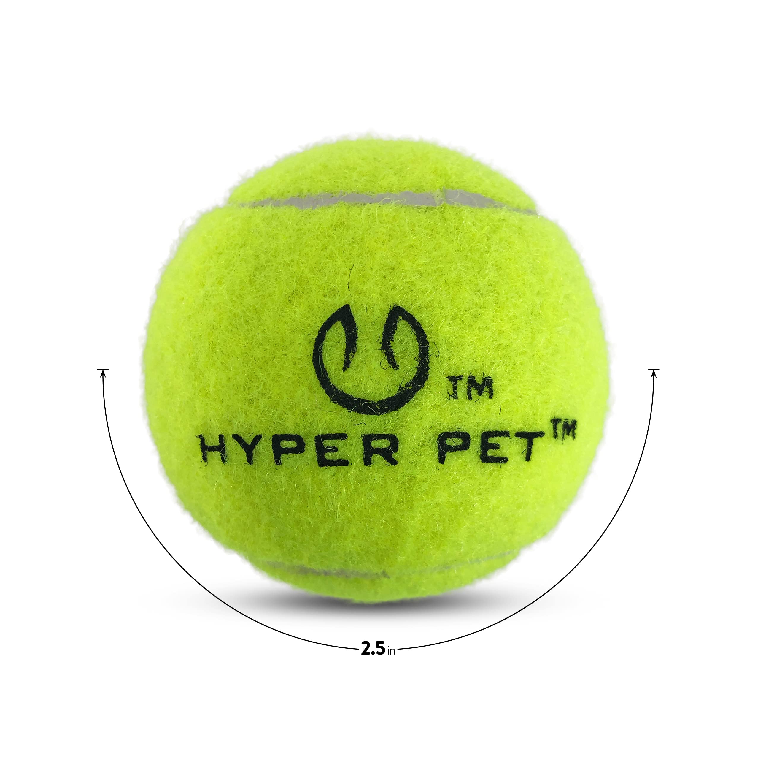 Hyper Pet Tennis Balls For Dogs (Pet Safe Dog Ball Dog Tennis Balls For Exercise & Training) Dog Ball Interactive Dog Toys Work