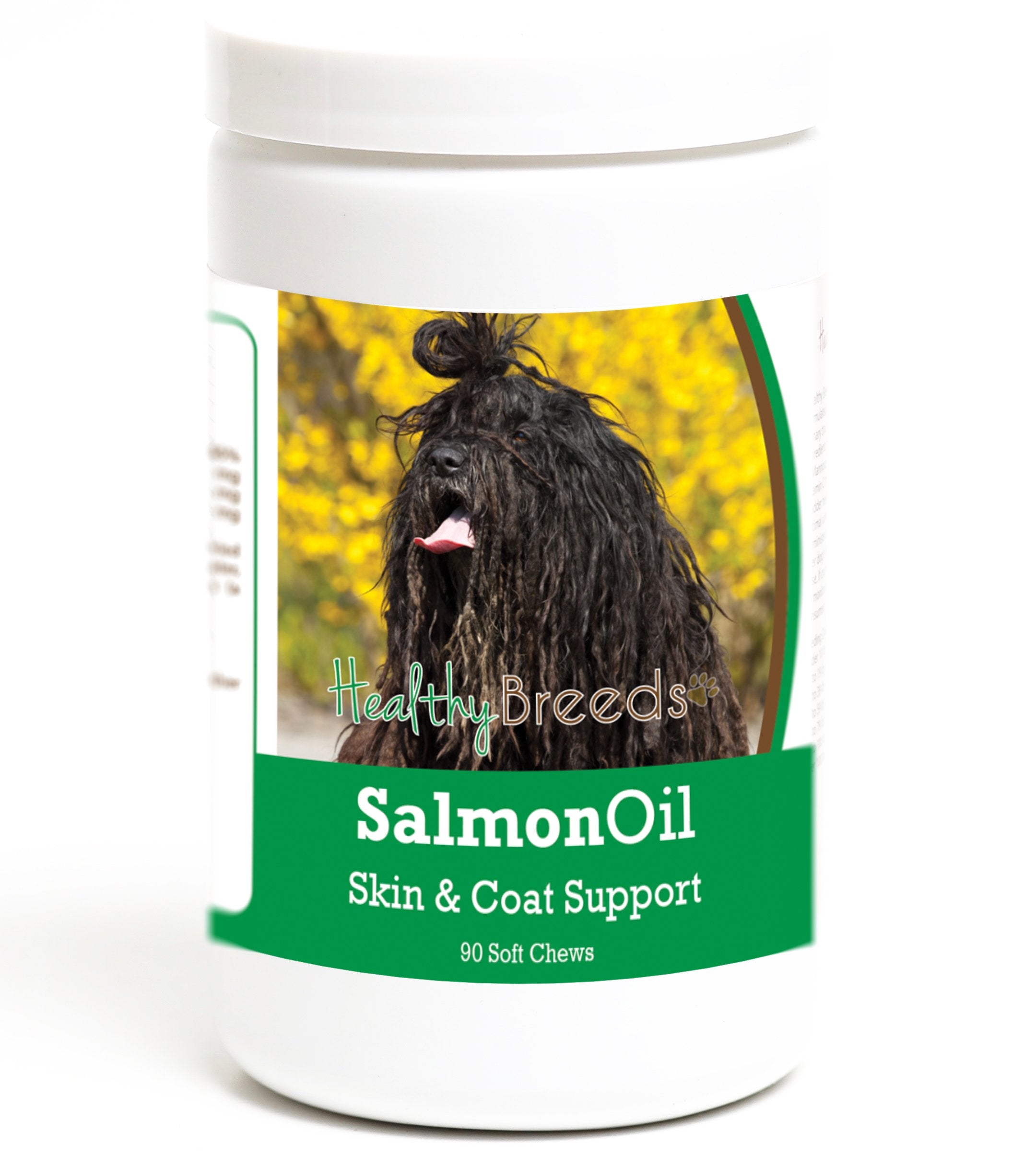 Healthy Breeds Bergamasco Salmon Oil Soft Chews 90 Count
