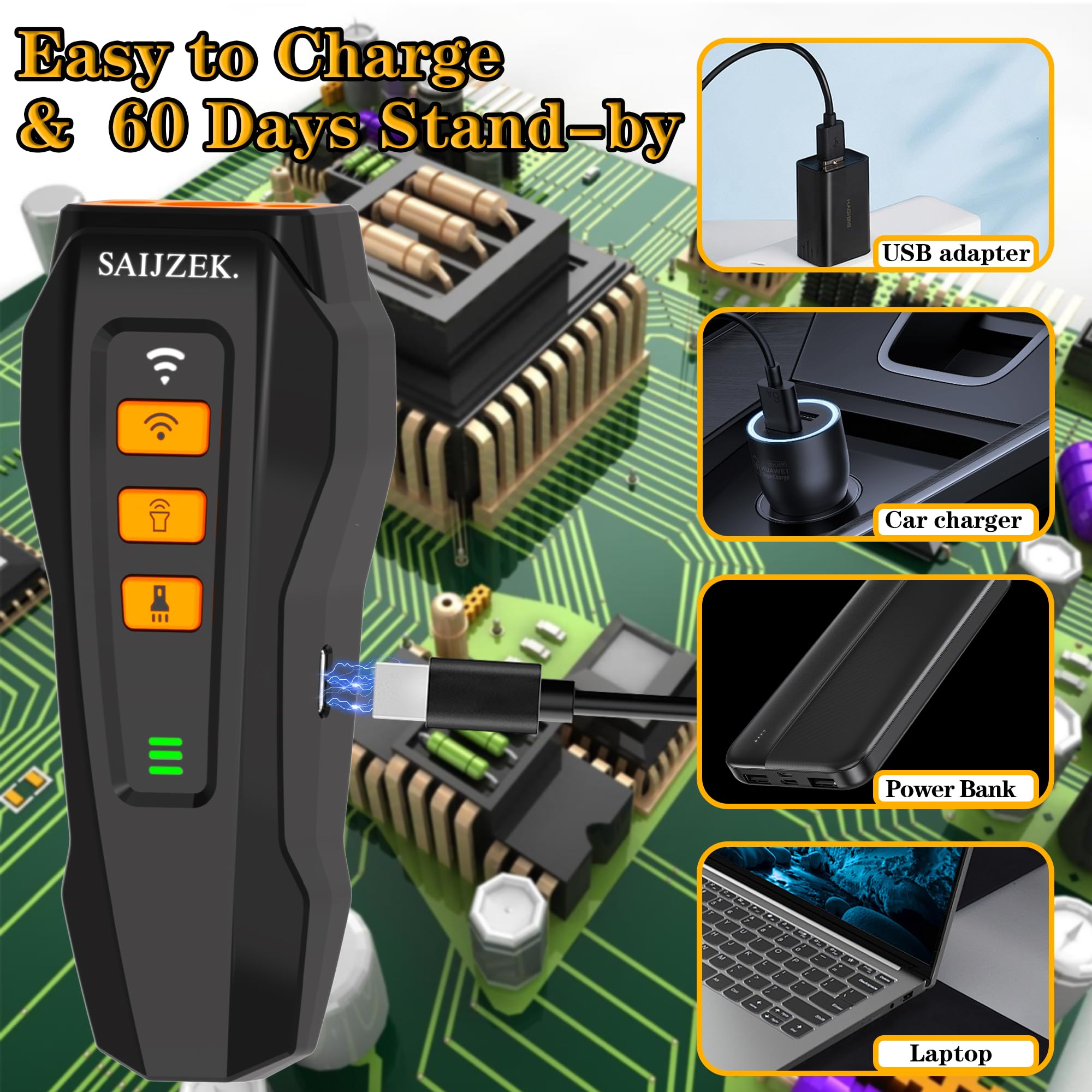 Ultrasonic Dog Trainer G2 | 3-In-1 Bark Deterrent Training Device | Anti Barking Silencer | Barks No More Devices | Stop Control