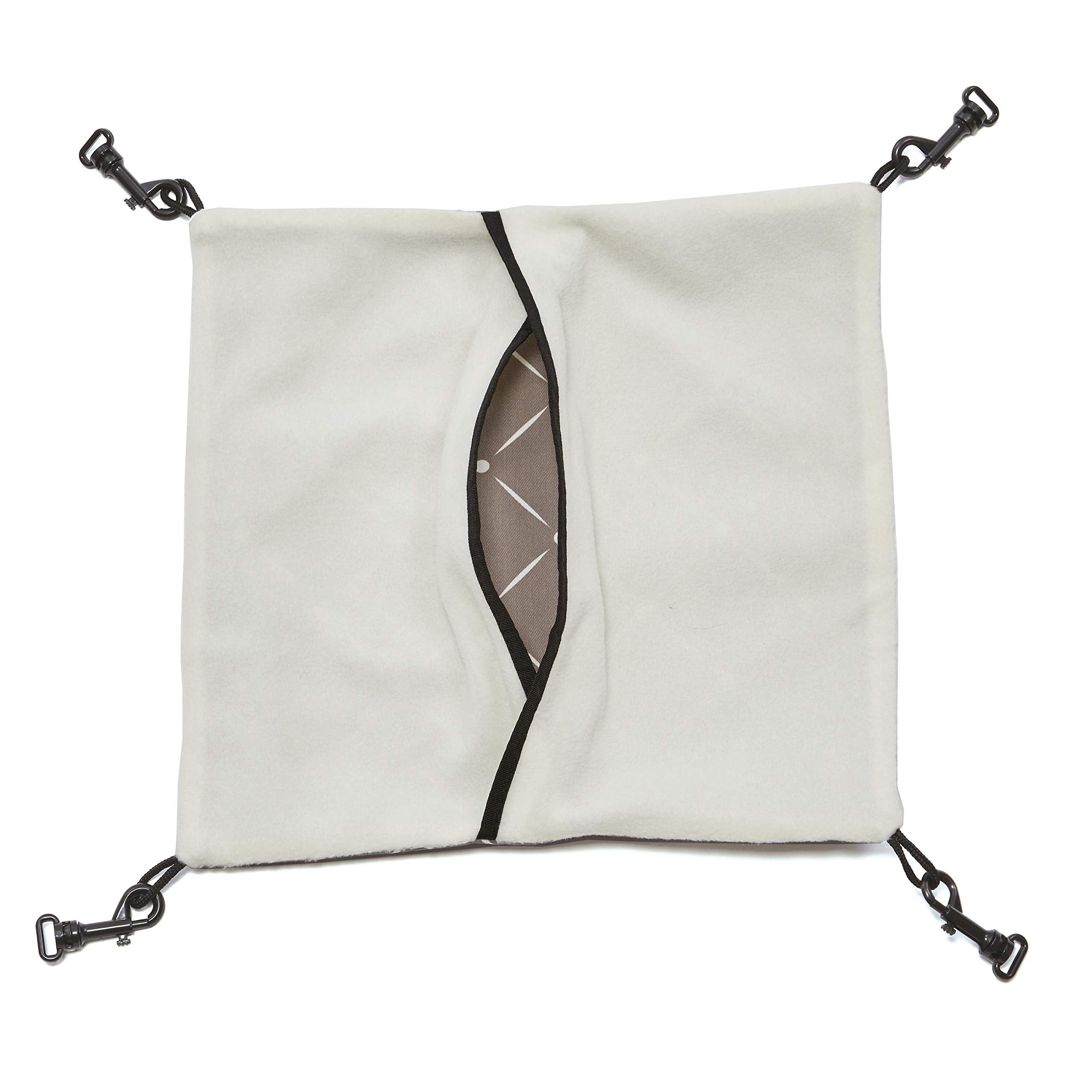 Midwest Homes For Pets Designer Ferret Nation / Critter Nation Small Hammock, Tan & White, 13.0'L X 12.0'W X 8.0'Th