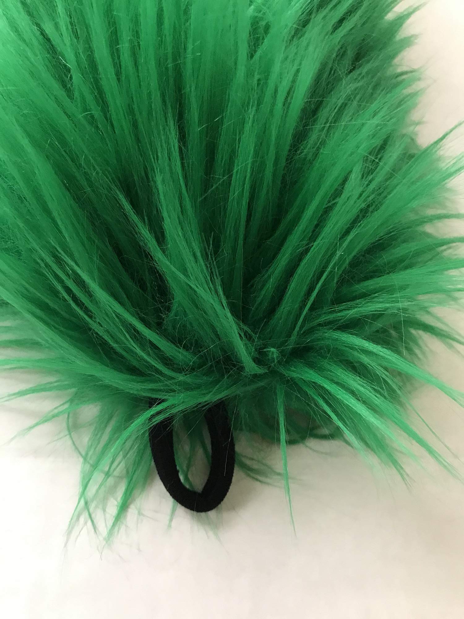 Bianna Creations Long Faux Fur Animal Luxury Tail, Cosplay Fursuit Fursona,Costume Dress Up Pet Play Furry Accessory (30'', Emer