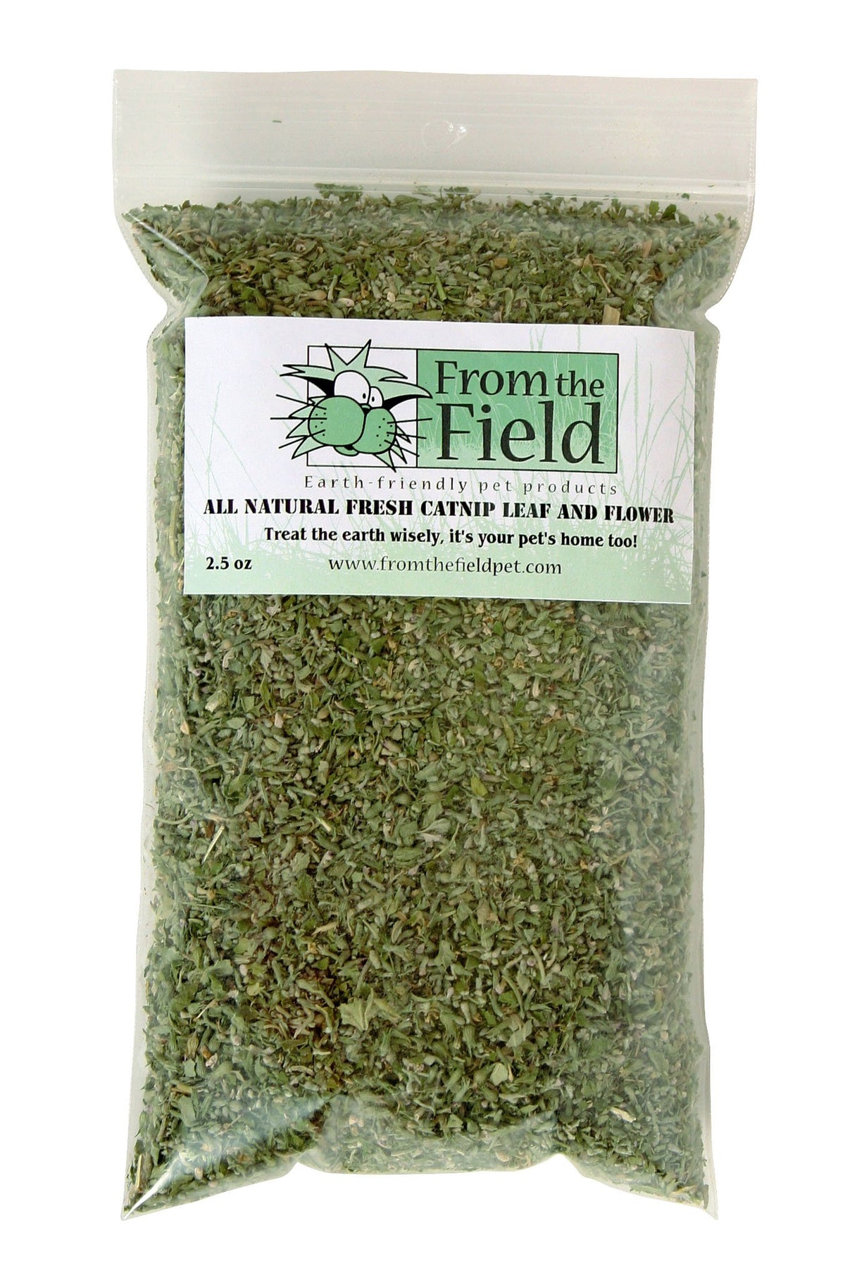 From The Field 2.5-Ounce Catnip Leaf And Flower Bag