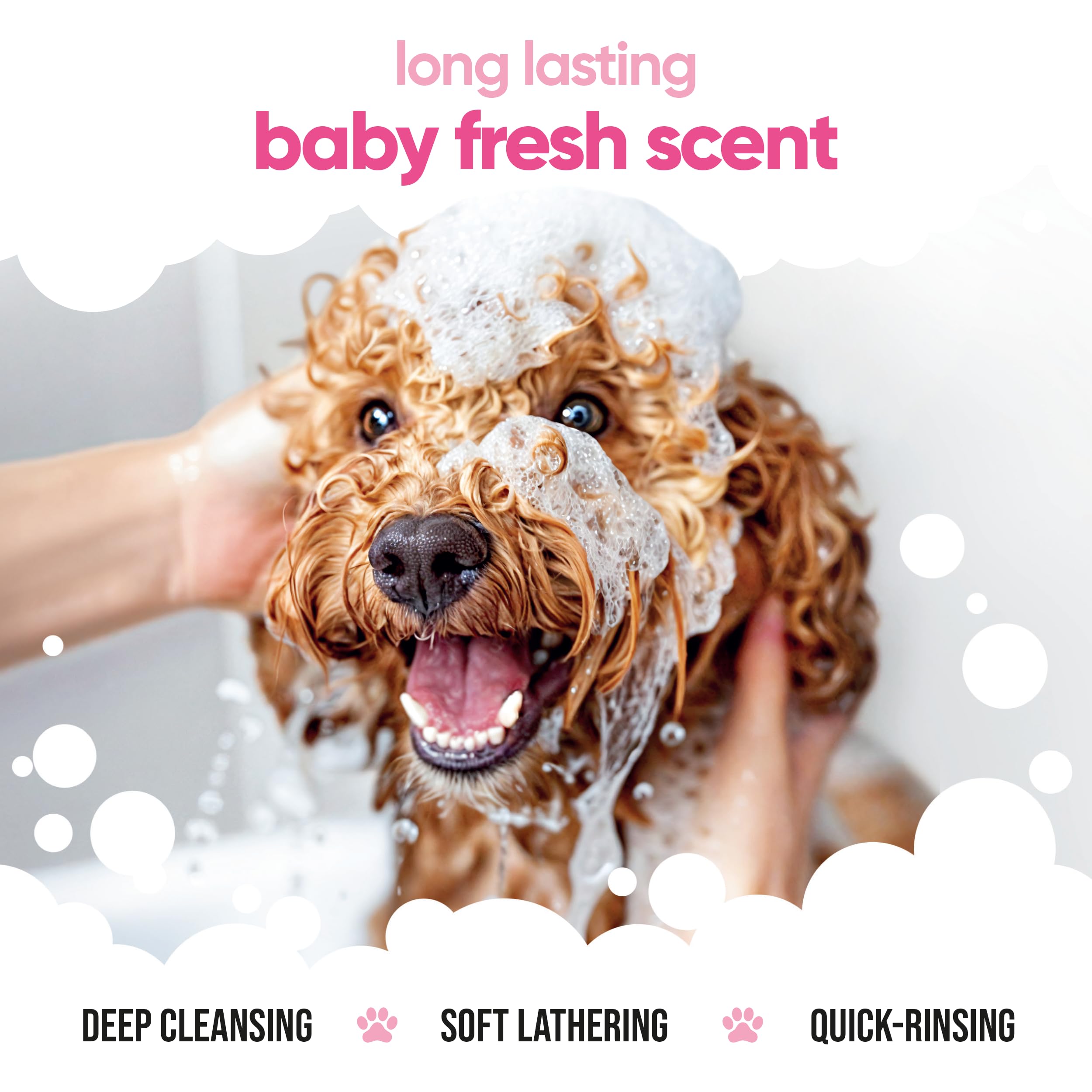 Baby Fresh Dog Shampoo By Buddycare | Deep Cleansing Shampoo For Dogs | Fresh Scented | With Aloe Vera And Pro Vitamin B5 (50.72