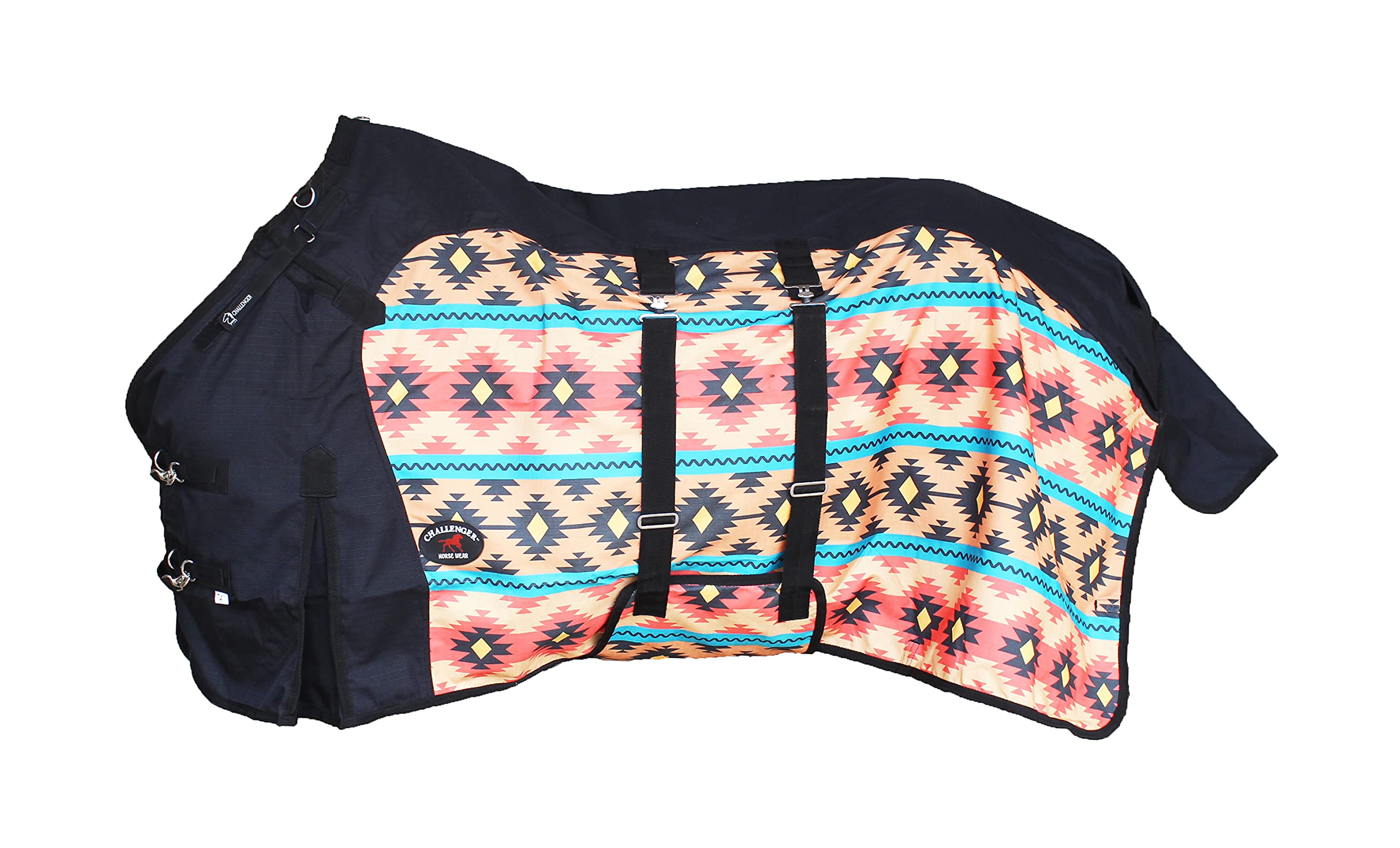 Challenger 80'' 1200D Turnout Waterproof Rain Horse Sheet Light Winter Blanket 379B