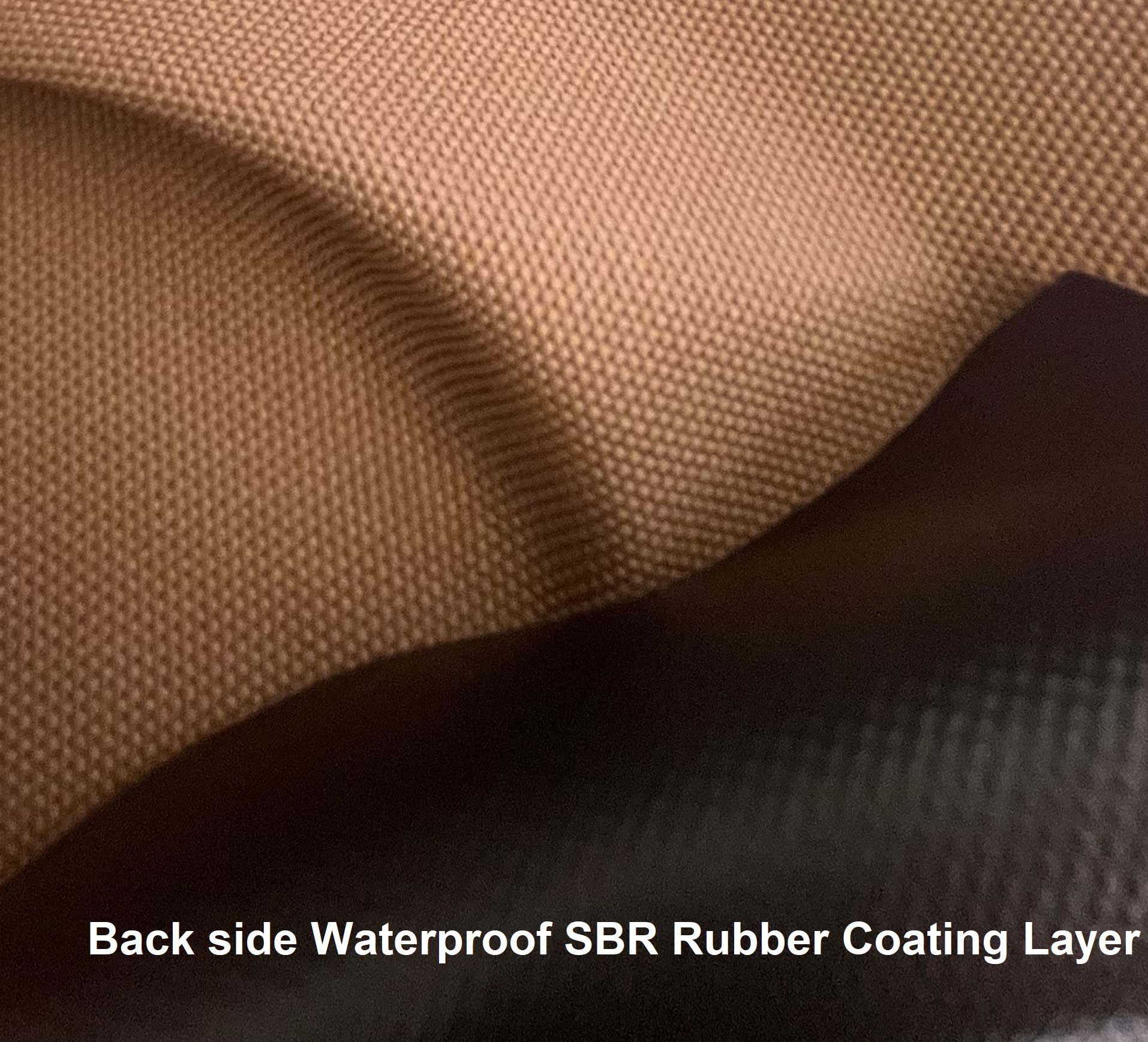 Dogbed4Less Memory Foam Platform Dog Bed, Crate Mattress With Waterproof Removable Cover Large 42X28X3 Brown