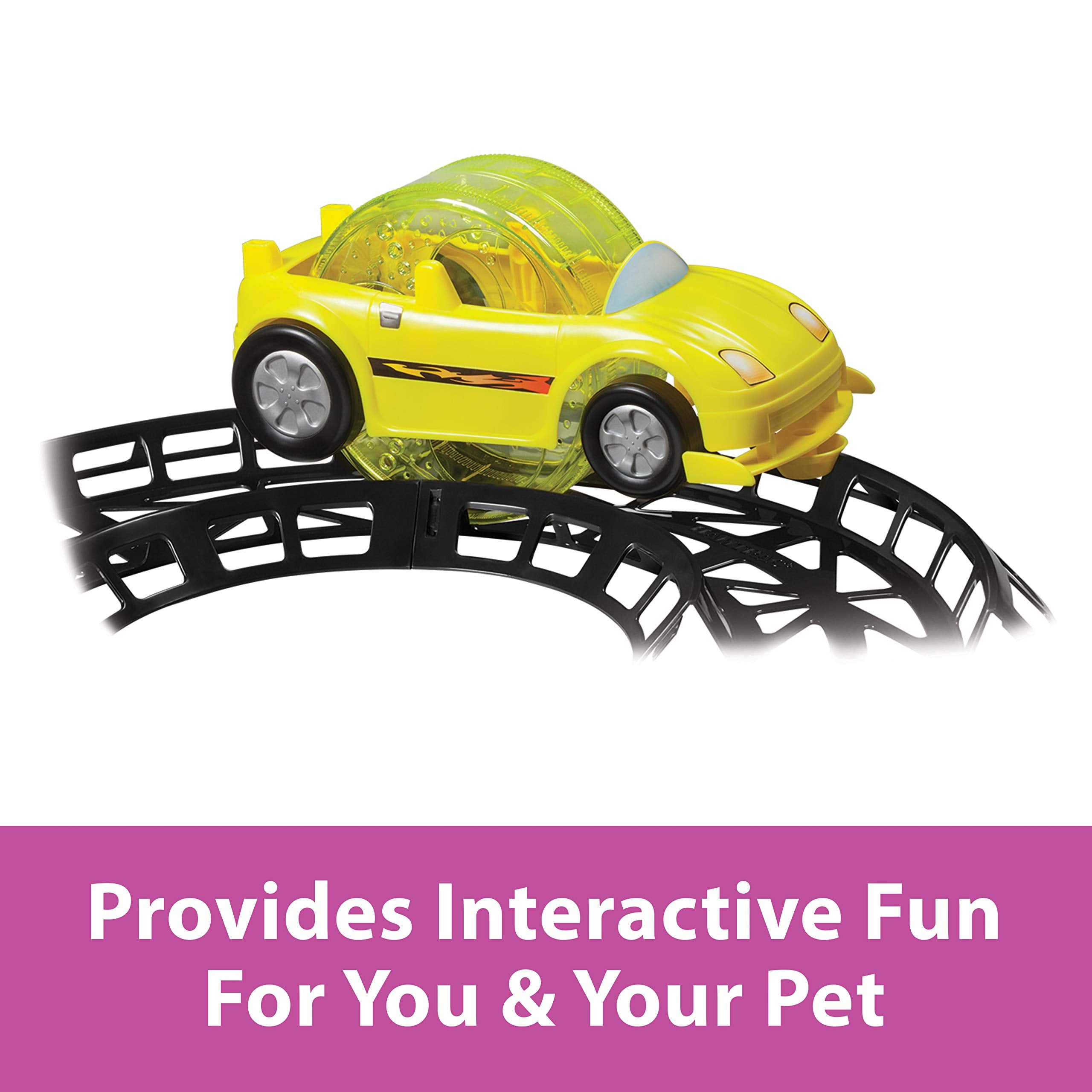 Kaytee Hamtrack Exercise Loop For Exercise Balls & Critter Cruiser Car (Includes 4 Curved Sections)