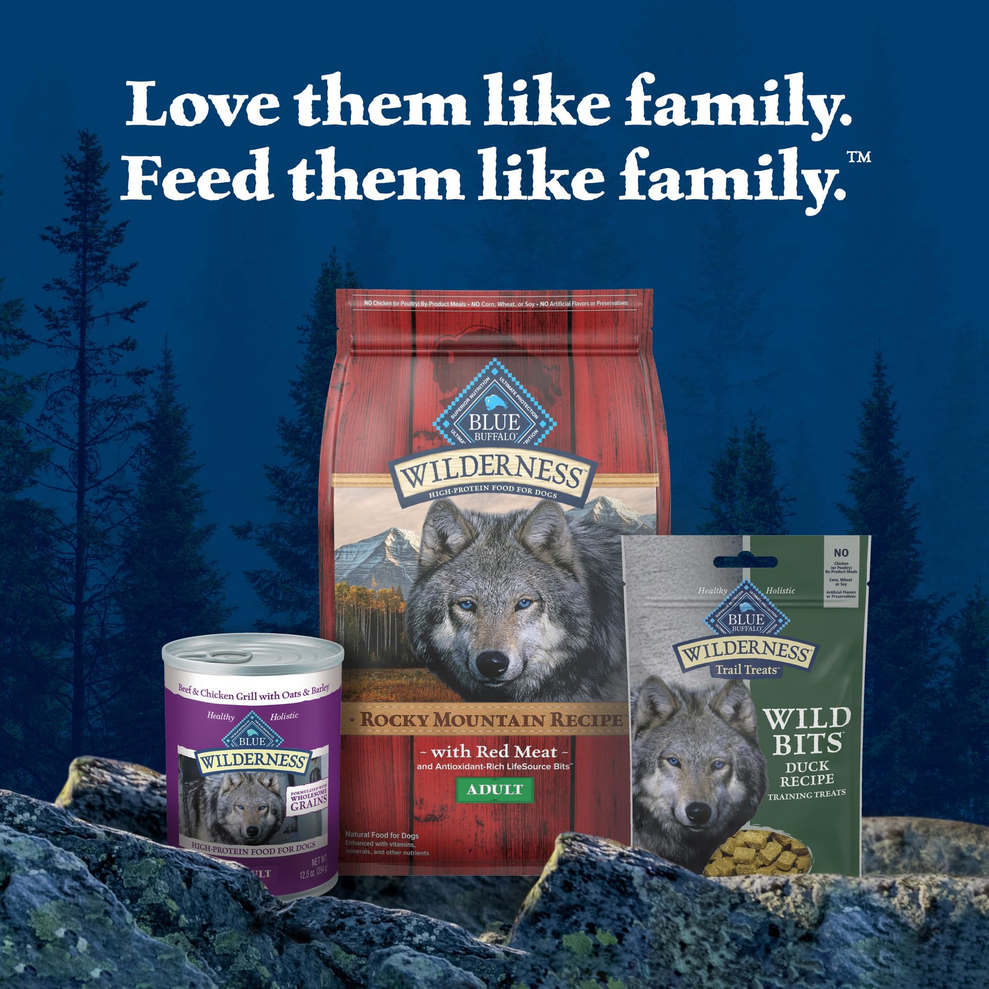 Blue Buffalo Wilderness Trail Treats Wild Bits High Protein Grain Free Soft-Moist Training Dog Treats, Chicken Recipe 10-oz bag