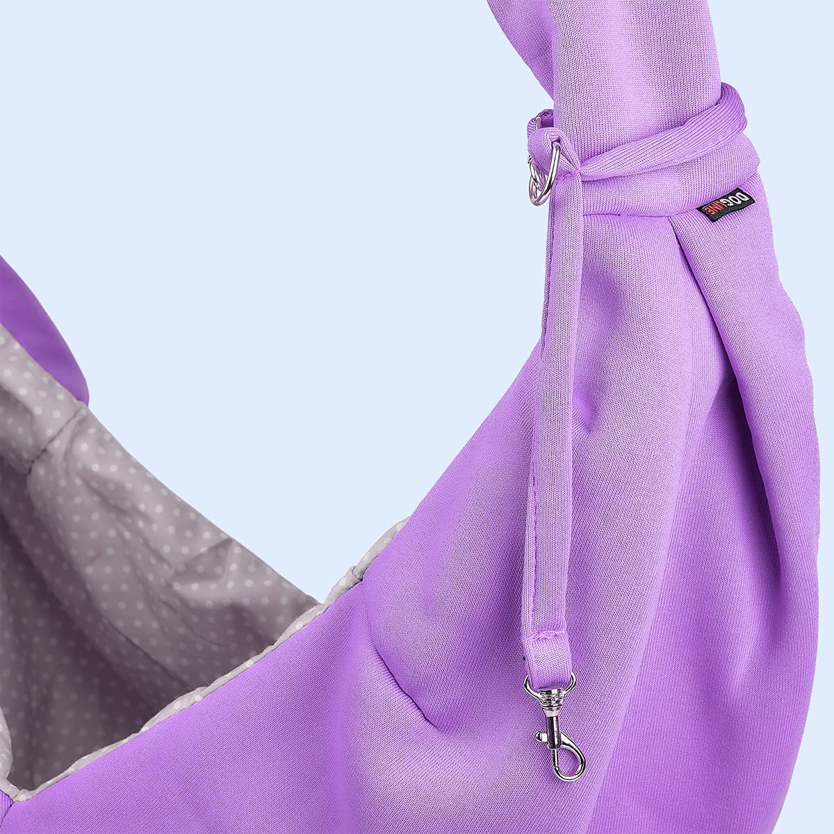 Dogline Pet Carrier - Heavy Duty Dog Carrier With Comfortable Wide Strap - Machine Washable Sling Bag For Dogs And Cats Up To 12