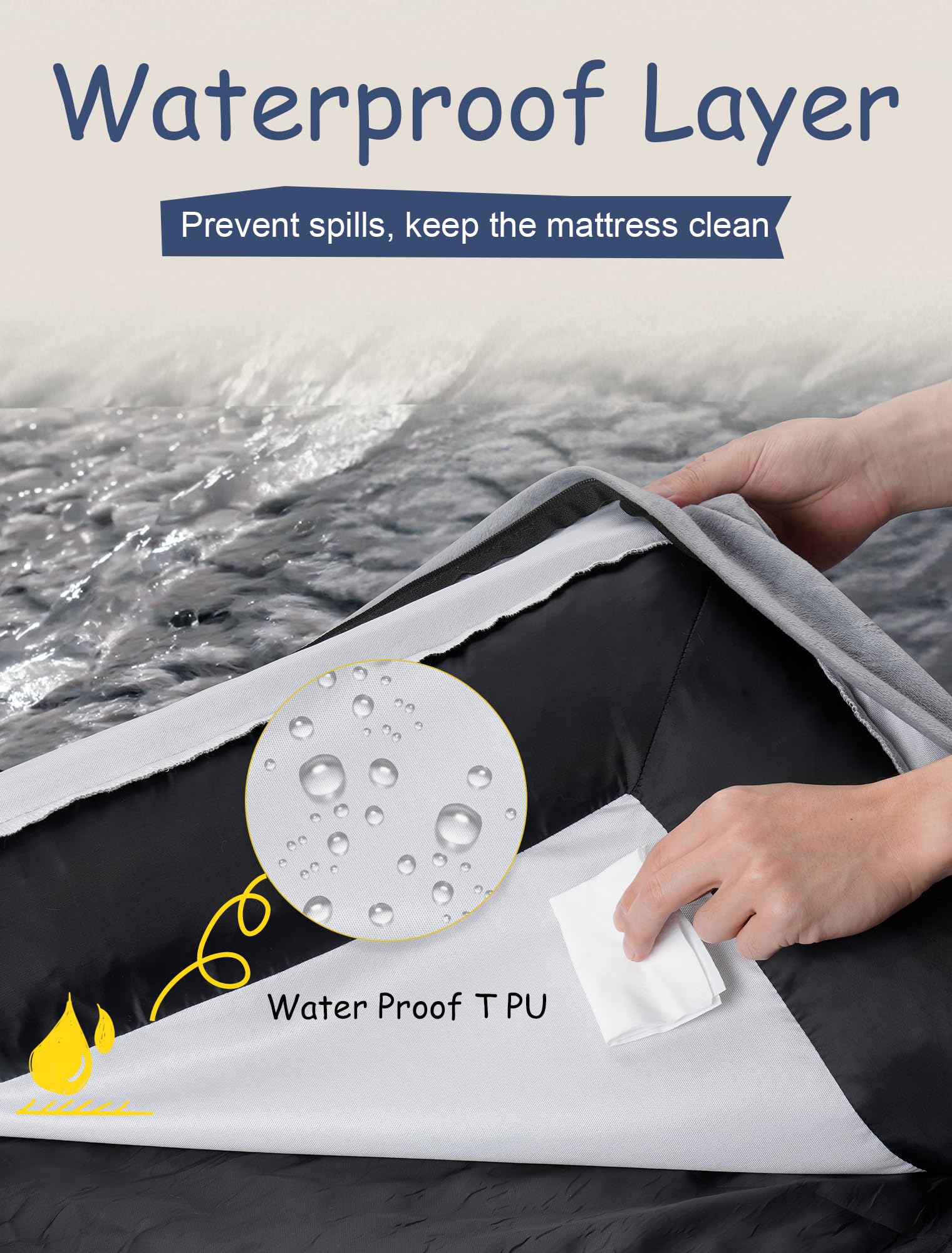 Orthopedic Washable Dog Bed For Extra Large Dogs: Xl Dog Bed With 4 Bolster Sides, Non-Slip And Egg-Crate Foam Big Pet Sofa With