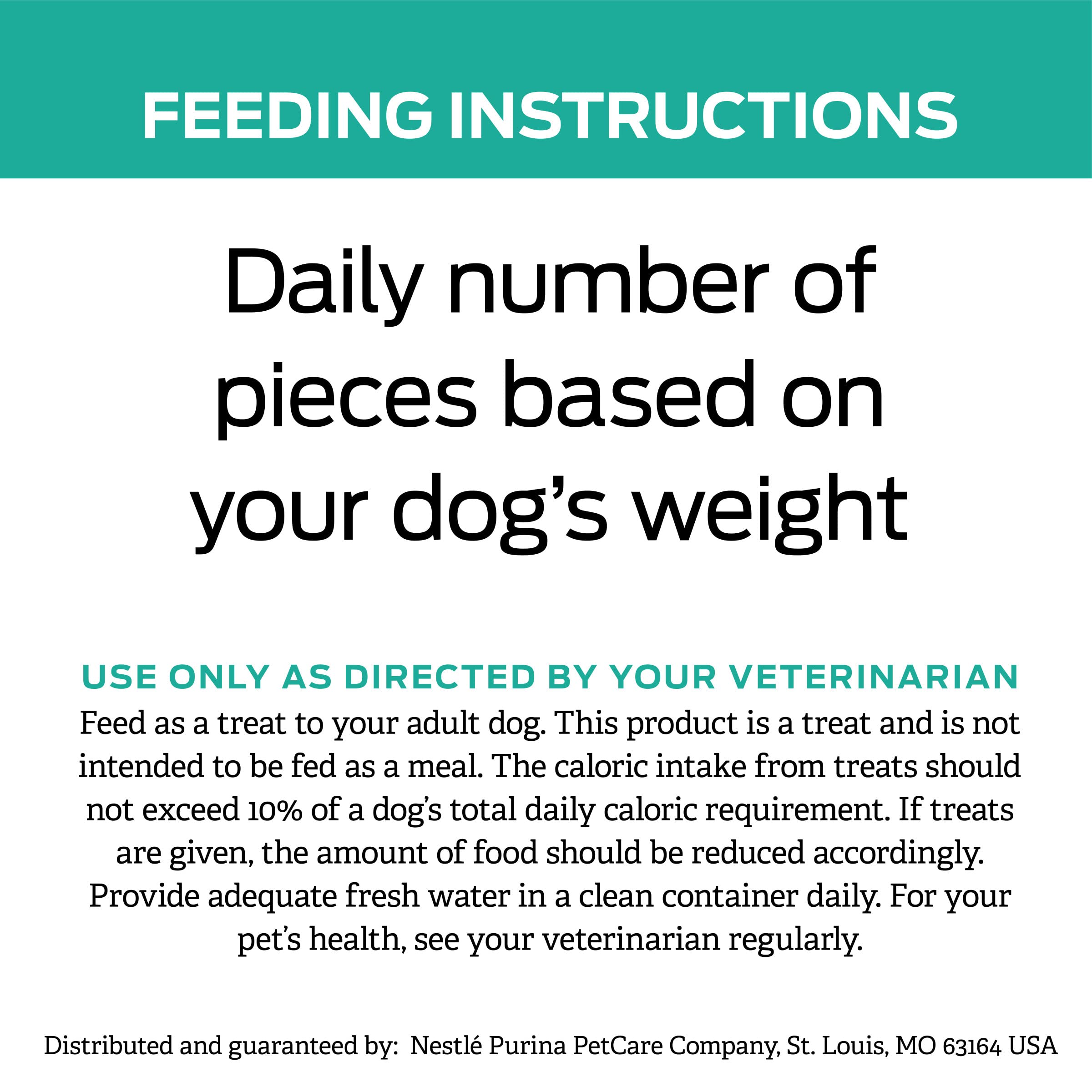 Purina Pro Plan Veterinary Diets Digestive Health Bites Dog Treat Chews - 16 oz. Pouch