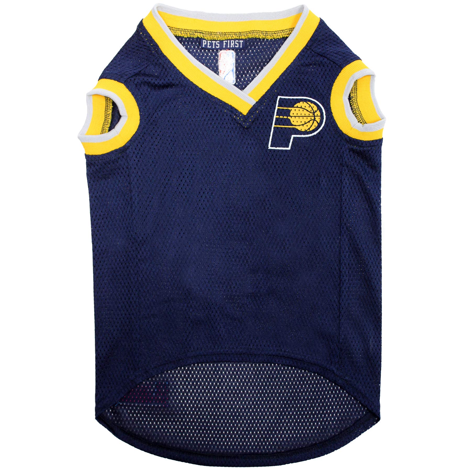 Pets First Nba Indiana Pacers Dog Jersey, X-Small - Tank Top Basketball Pet Jersey