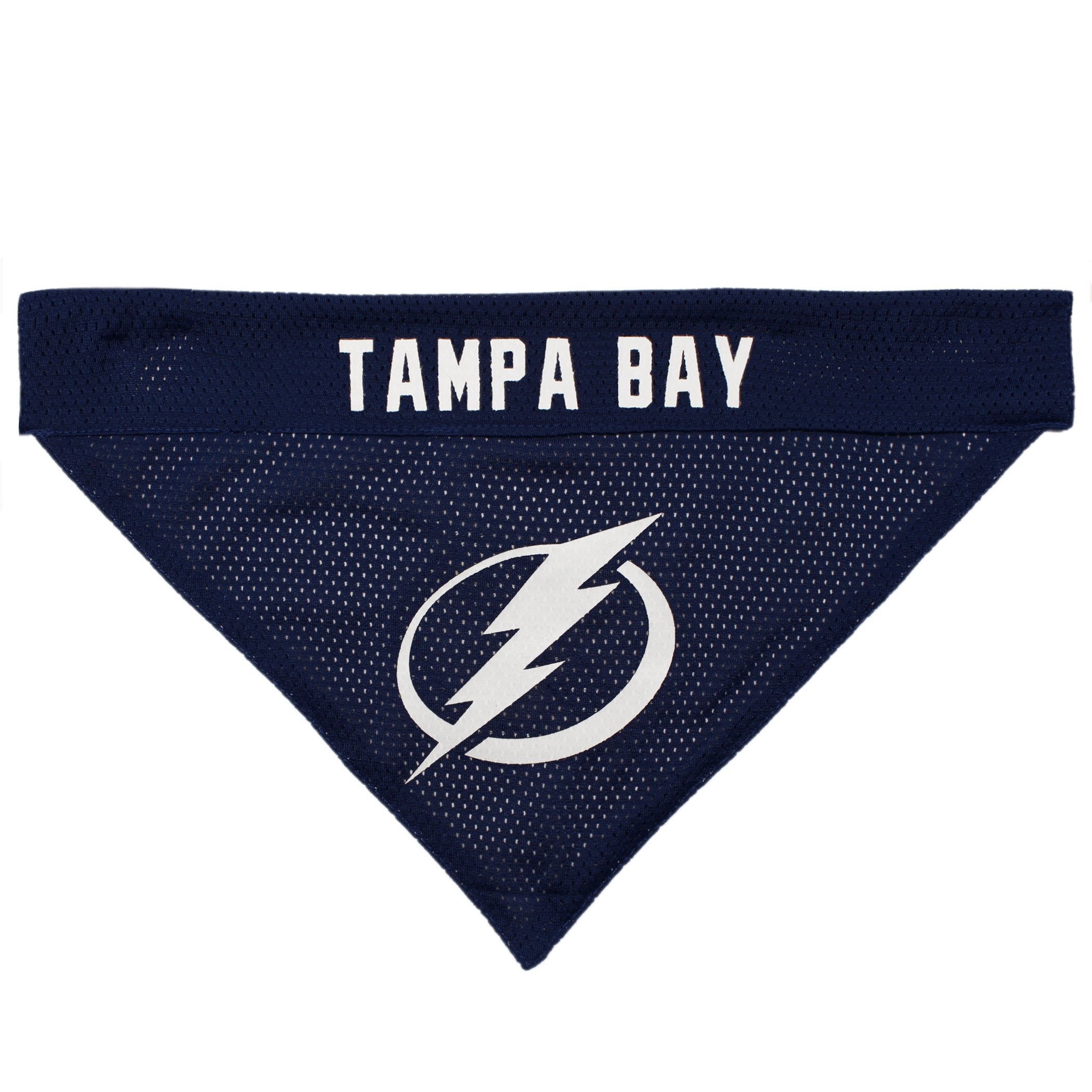 NHL Tampa Bay Lightning Bandana for Dogs & Cats, Large/X-Large. - Cute & Stylish Bandana! The Perfect Hockey Fan Scarf Bandana,