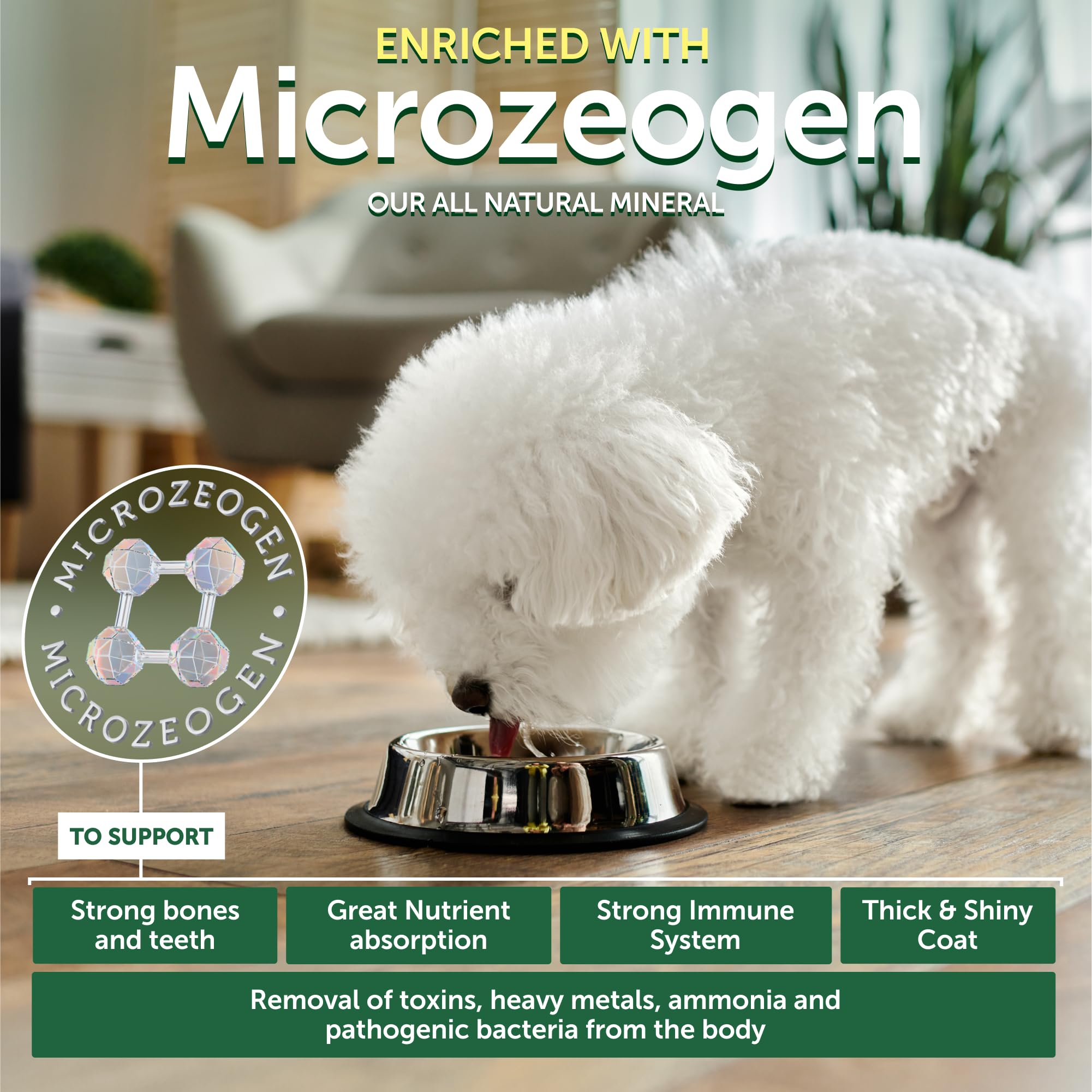 Natures Protection Superior Care White Dogs Grain-Free Dry Dog Food - High Protein, Tear Stain Dog Food for Large Breeds Light