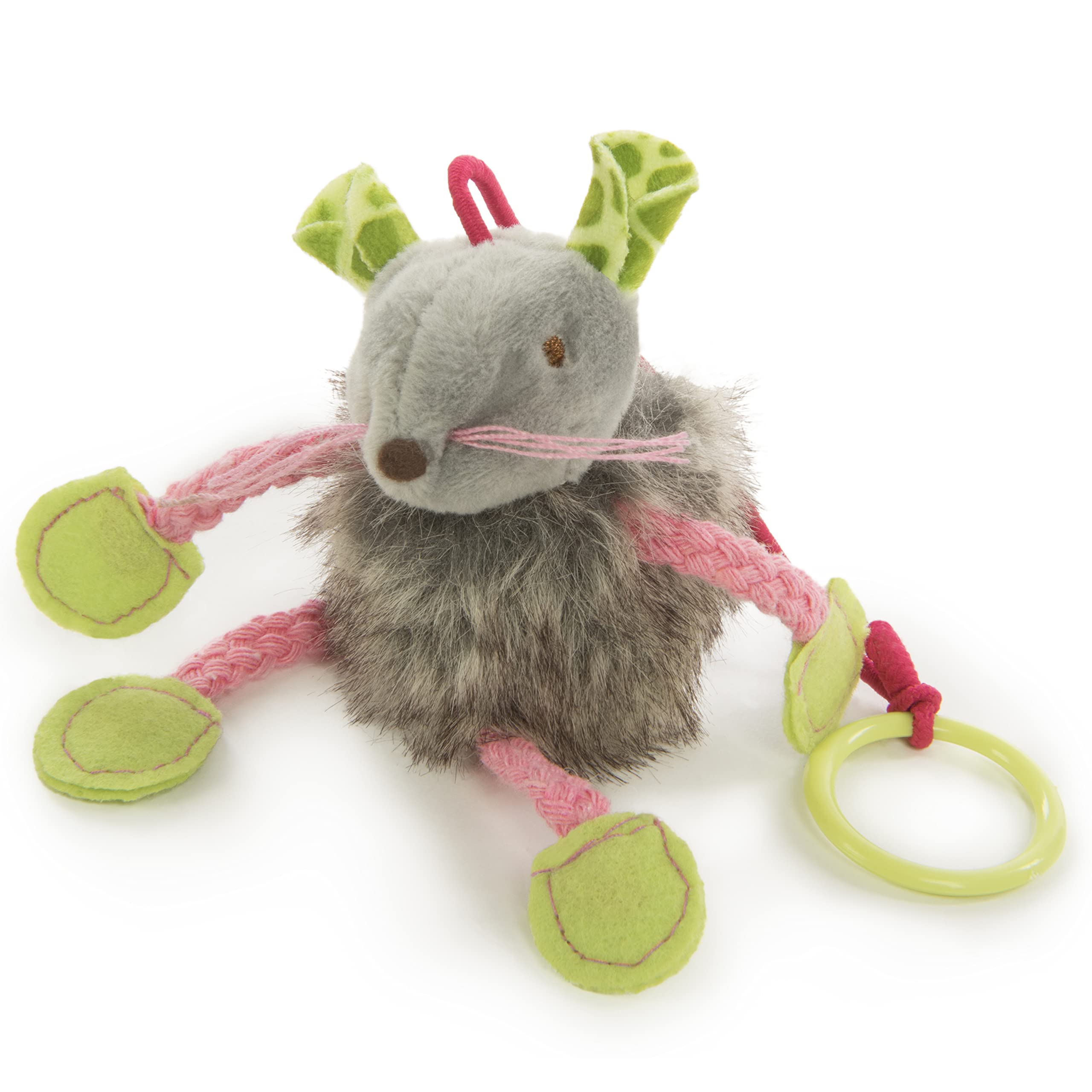 Smartykat Bouncy Mouse Bungee Dangler Plush Cat Toy - Randomly Selected Color, One Size