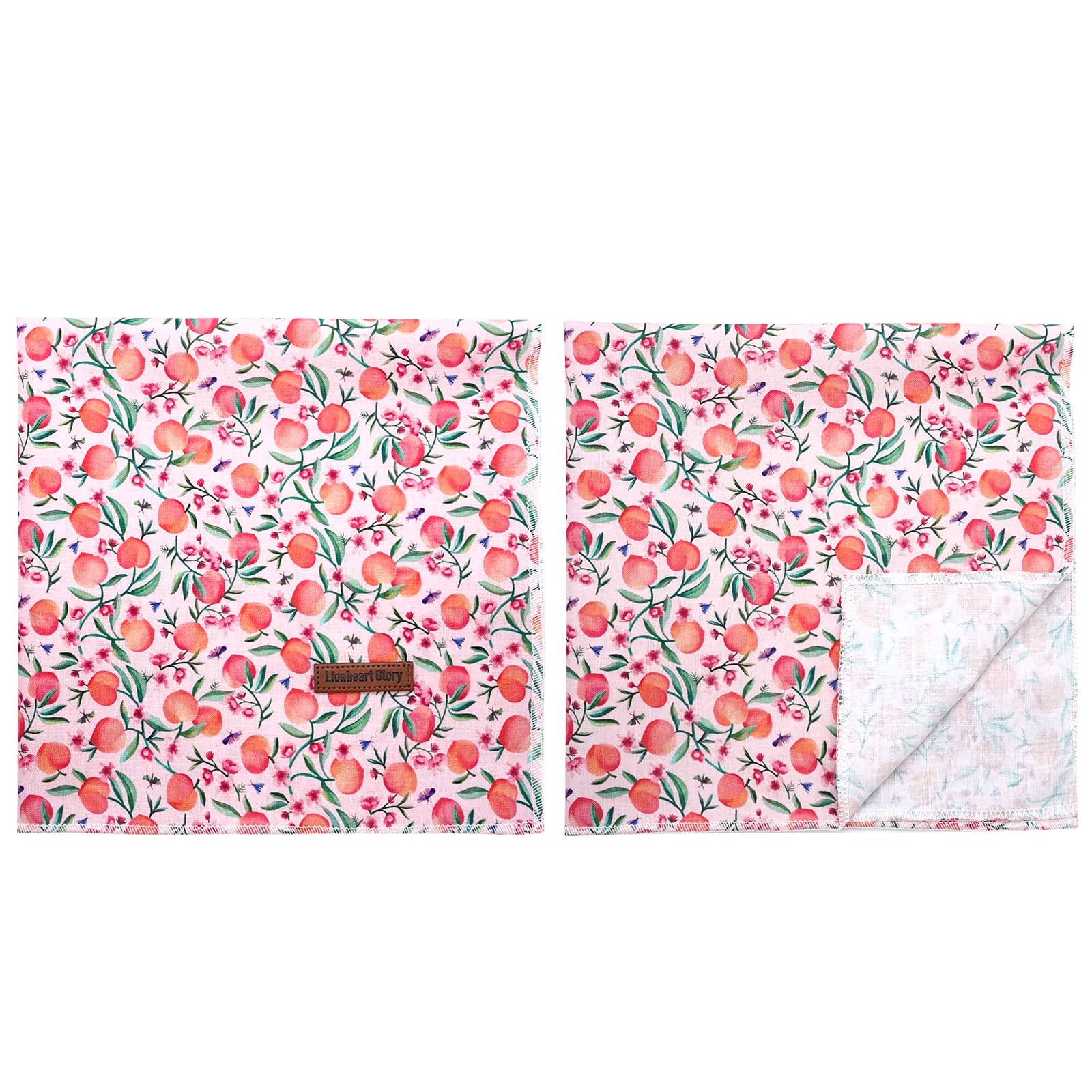 Lionheart Pink Dog Bandana, Washable Soft Scarf, Square Adjustable Bandana For Small Dogs And Cats