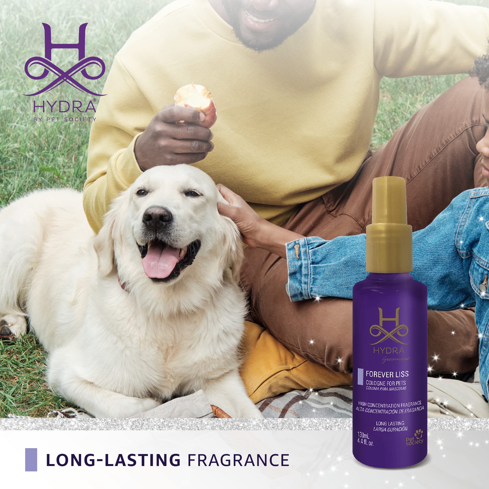 Hydra Forever Liss Cologne, Long-Lasting Cat And Dog Perfume, 4.4 Fl Oz