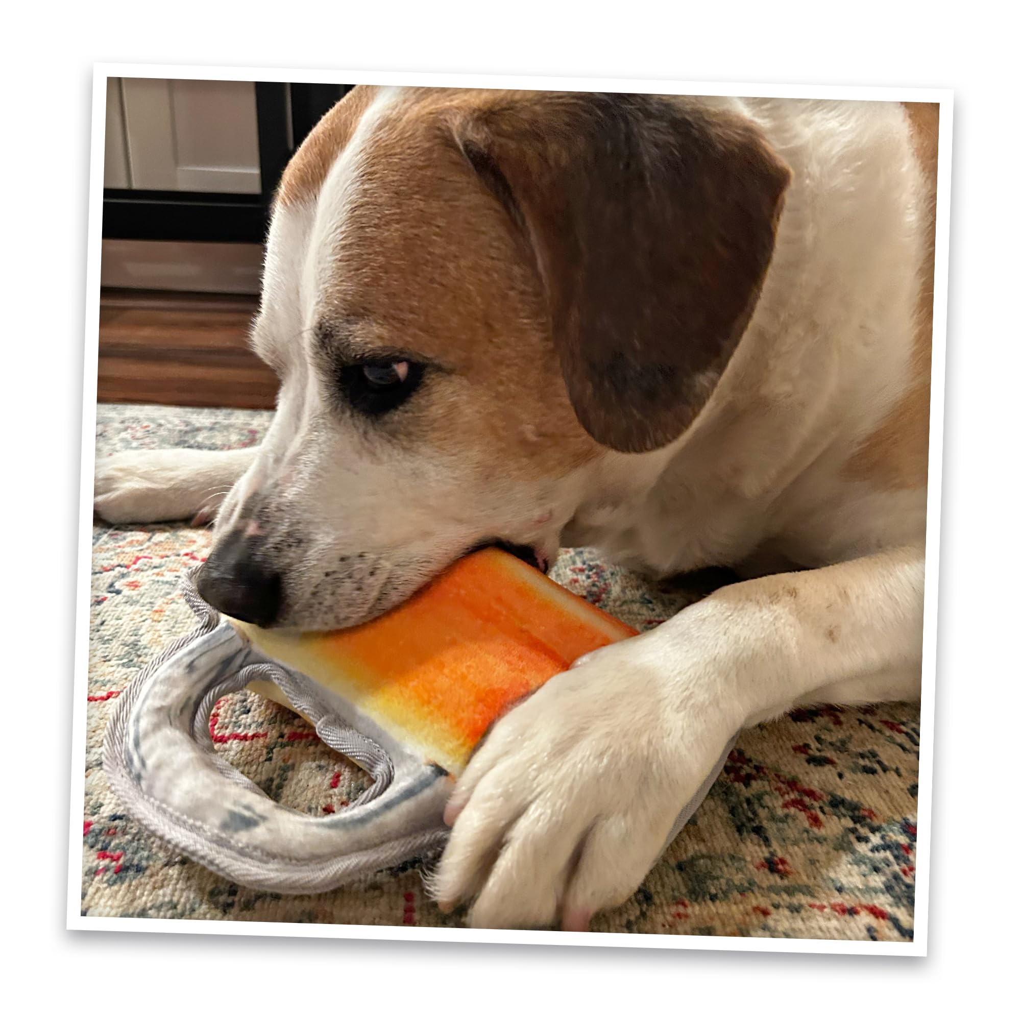 Doggijuana | Tuffer Chewer - Interactive Dog Toy with Juananip Refill | Refillable Durable Dog Toy for Engaging Play and Natural