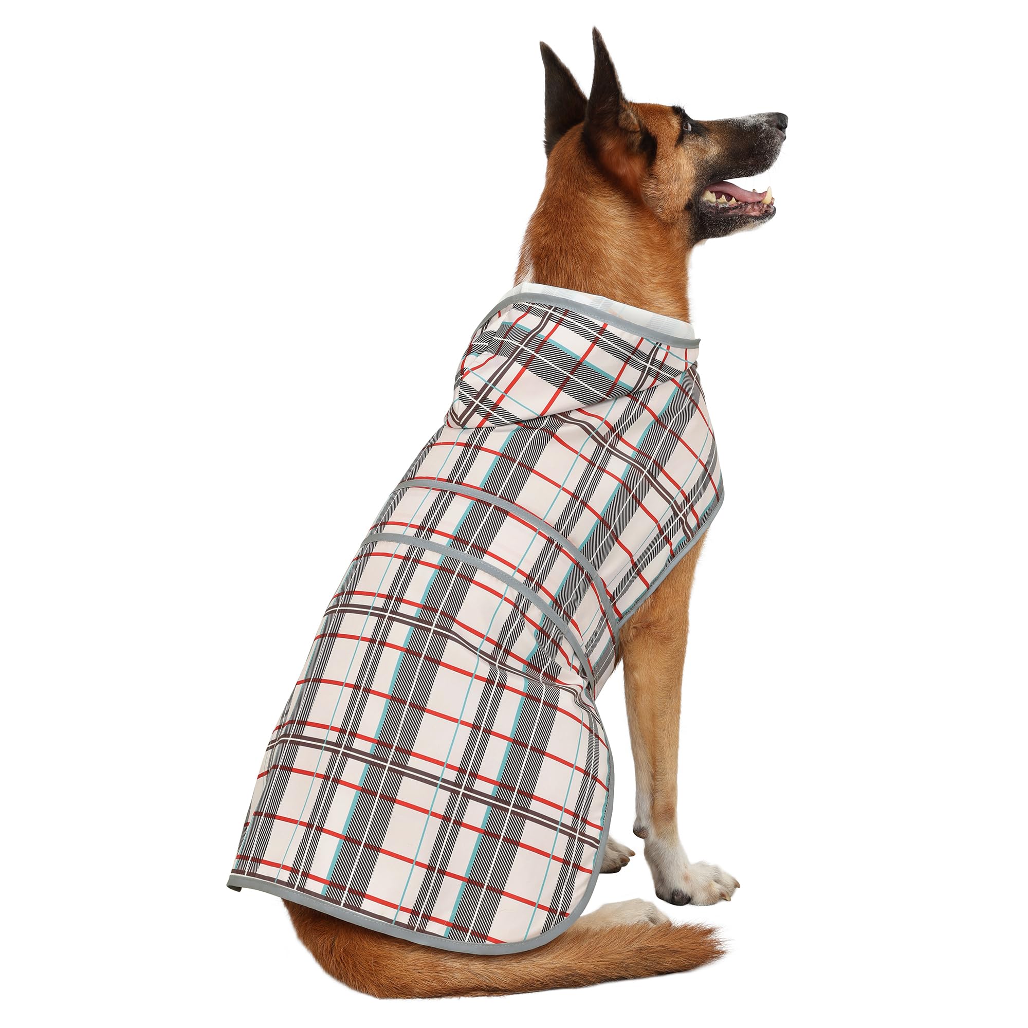 Dog Raincoats For Large Dogs, Waterproof Dog Raincoat, Reflective Dogs Poncho Rain Jacket Coat For Large Pets