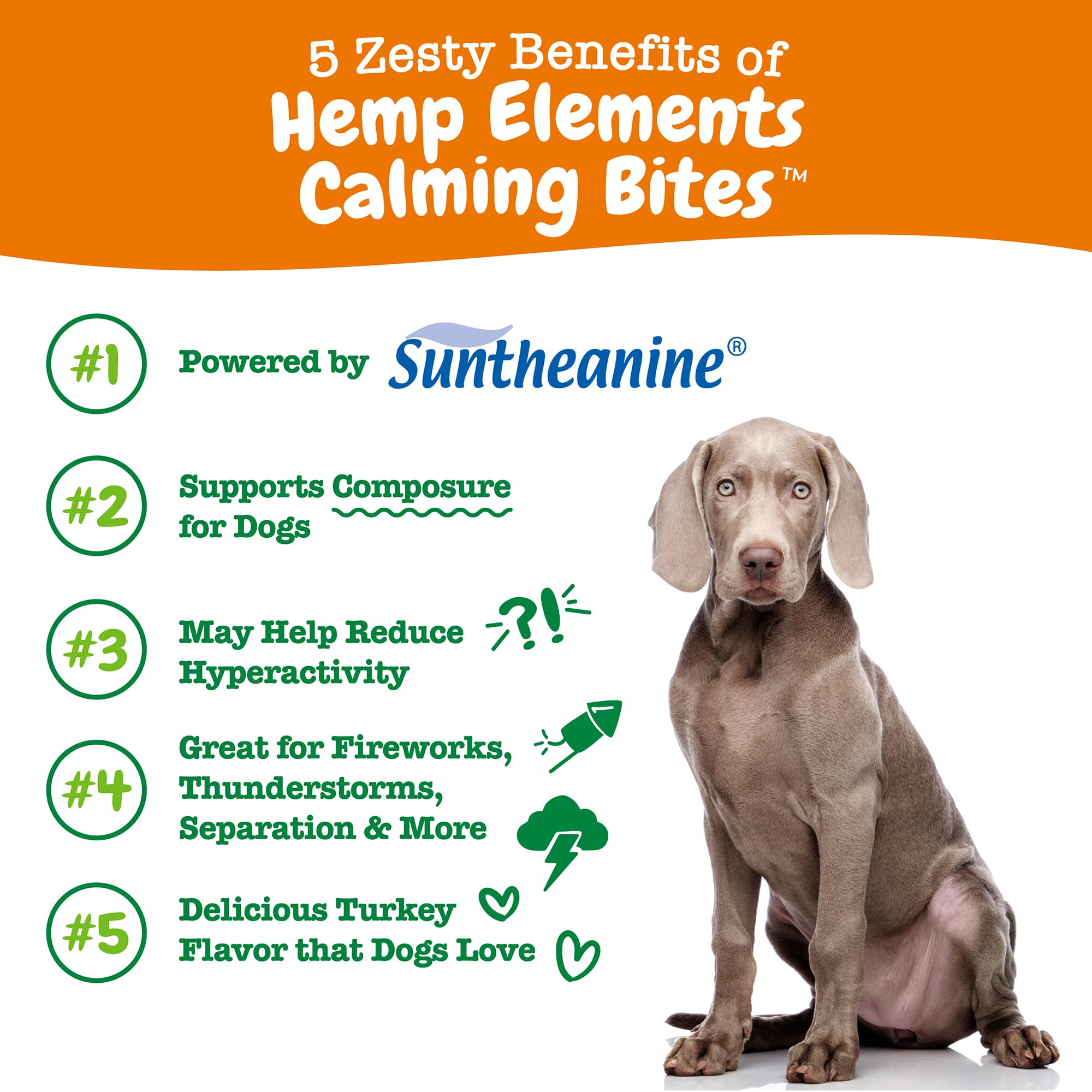 Zesty Paws Hemp Calming Chews for Dogs - Dog Hemp Calming Chews with Melatonin for Dogs for Stress, Travel, Check Ups, Thunderst