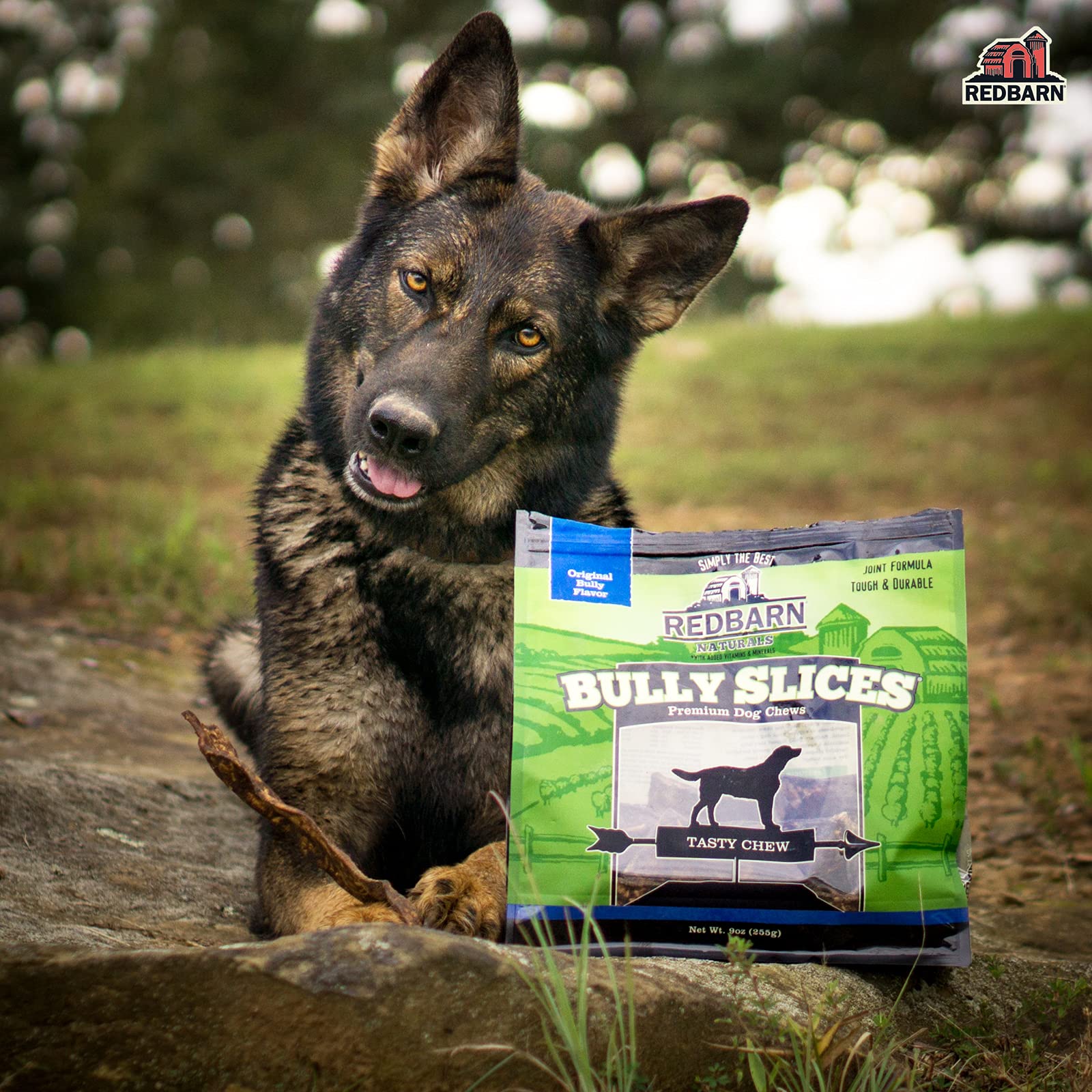 Redbarn Pet Products Bully Slices for Dogs - Natural Dental Treats - Original Bully Flavor 6 lbs.