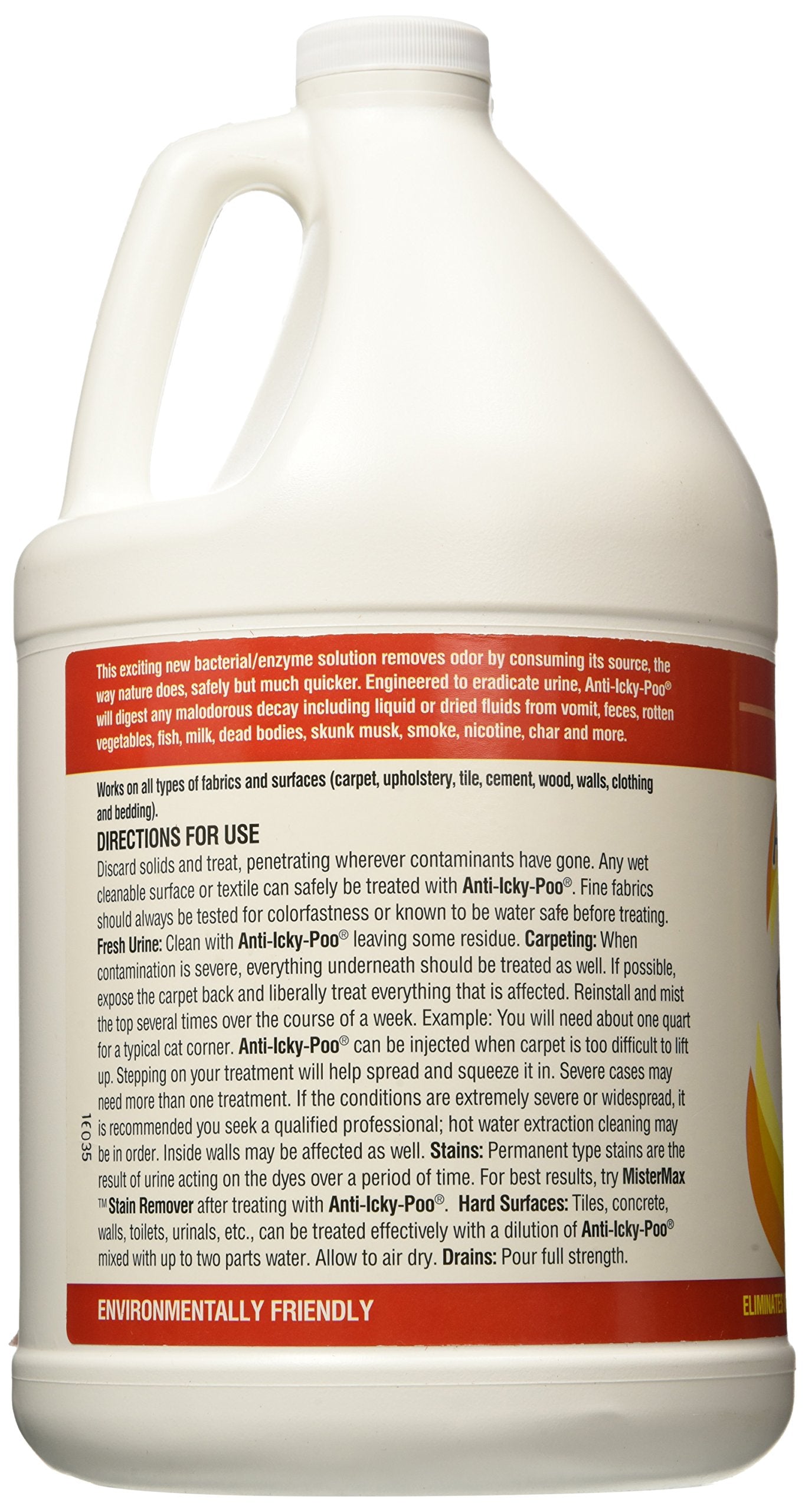 Mister Max Original Scent Anti Icky Poo Odor Remover, Gallon Size