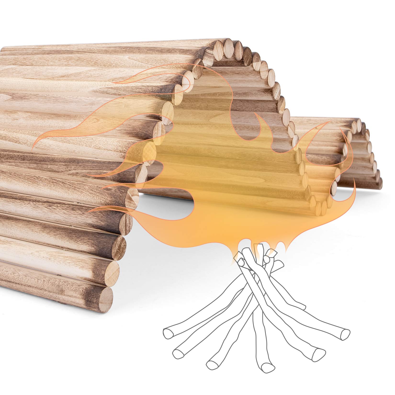 Niteangel Small Animal Climbing Toys - Suspension Bridge Ladder For Hamsters Gerbils Mice Rats Guinea Pigs Or Other Small Pets (23.6'' X 7.8'')