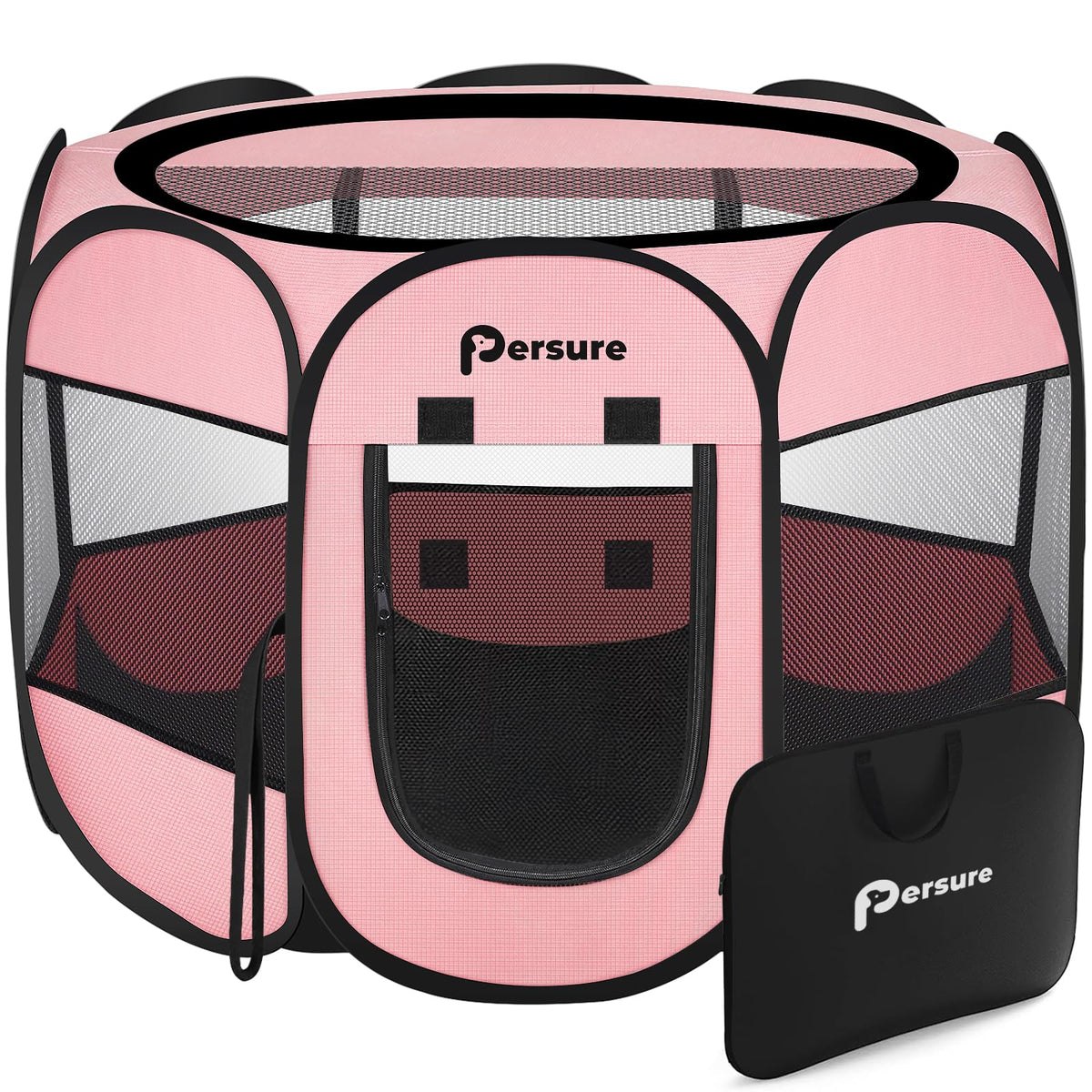 Dog Cat Playpen Indoor Outdoor For Puppy Pet Dogs Cat Recovery After Surgery, Dog Tent Crates Cage Indoor/Outdoor, Portable Pop 