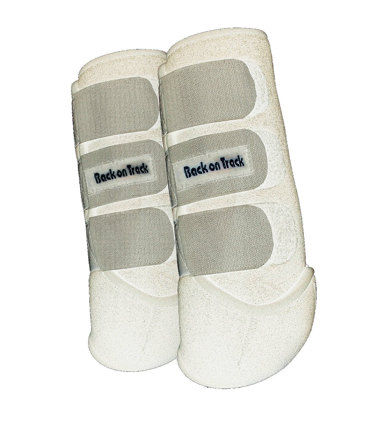 Back On Track Therapeutic Horse Exercise Boots For Hind Legs, White, Large