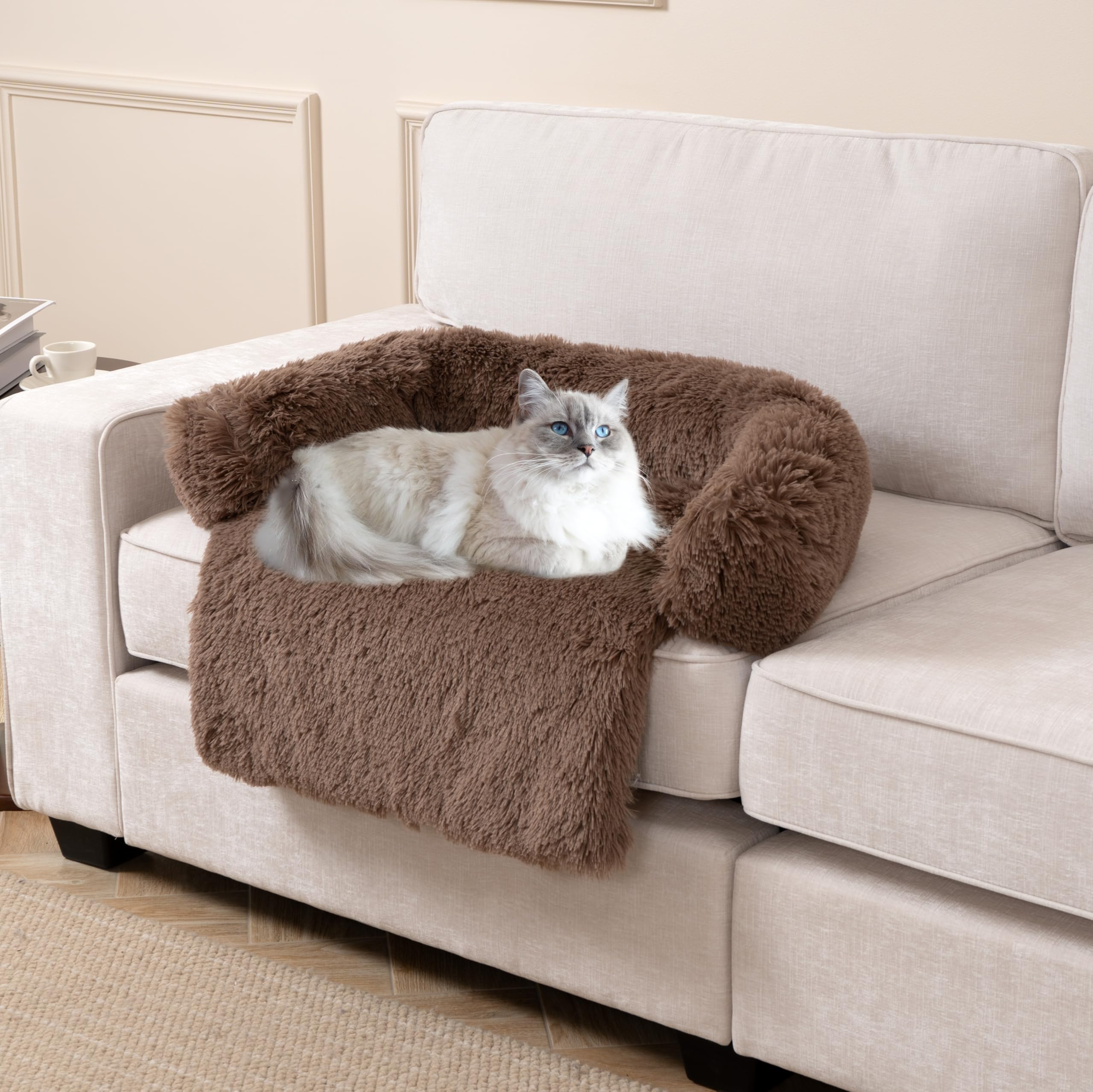 Dogs/Cats Bed Mats, Couch Cover For Dogs, Sofa Style Luxurious Mat For Pets, Waterproof Lining And Nonskid Bottom Perfect On Dog