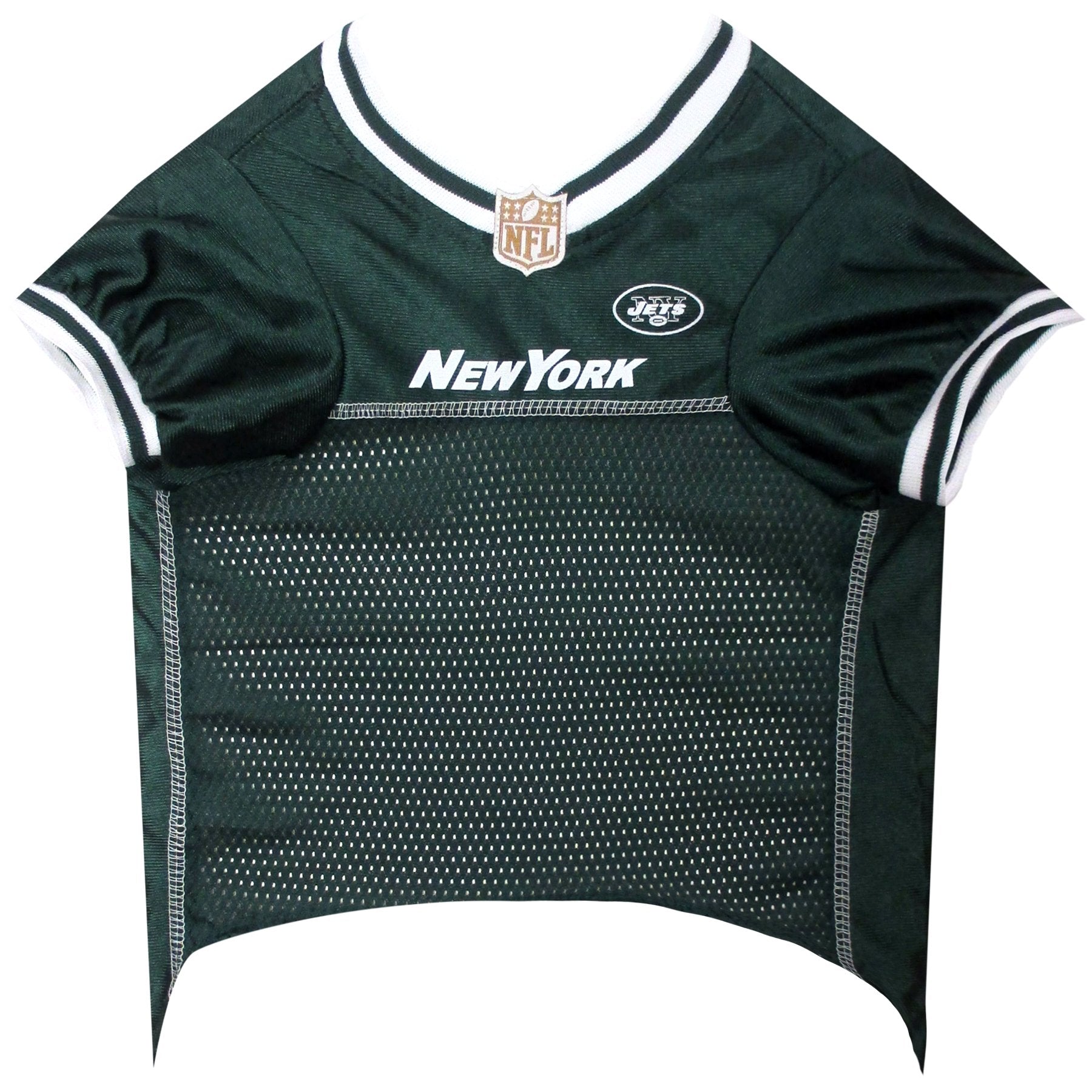 Nfl New York Jets Dog Jersey, Size: Large. Best Football Jersey Costume For Dogs & Cats. Licensed Jersey Shirt