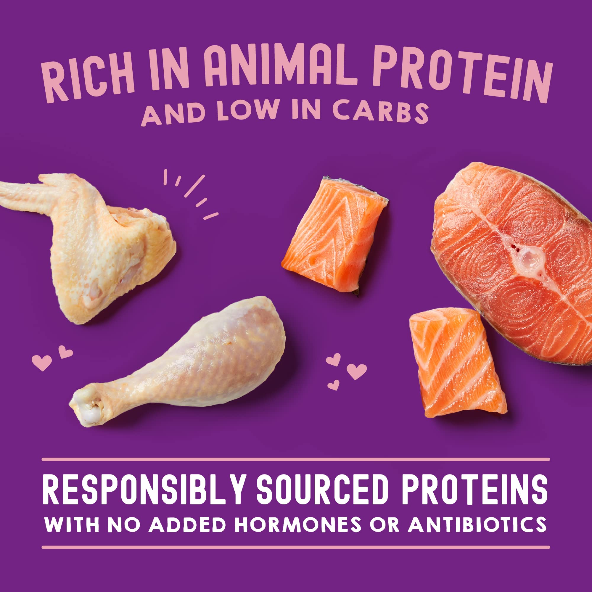 Stella & Chewys Carnivore Cravings Morsels & Gravy Chicken & Salmon Recipe Wet Cat Food Pouches - (2.8 Ounce Pouch, Case of 24)
