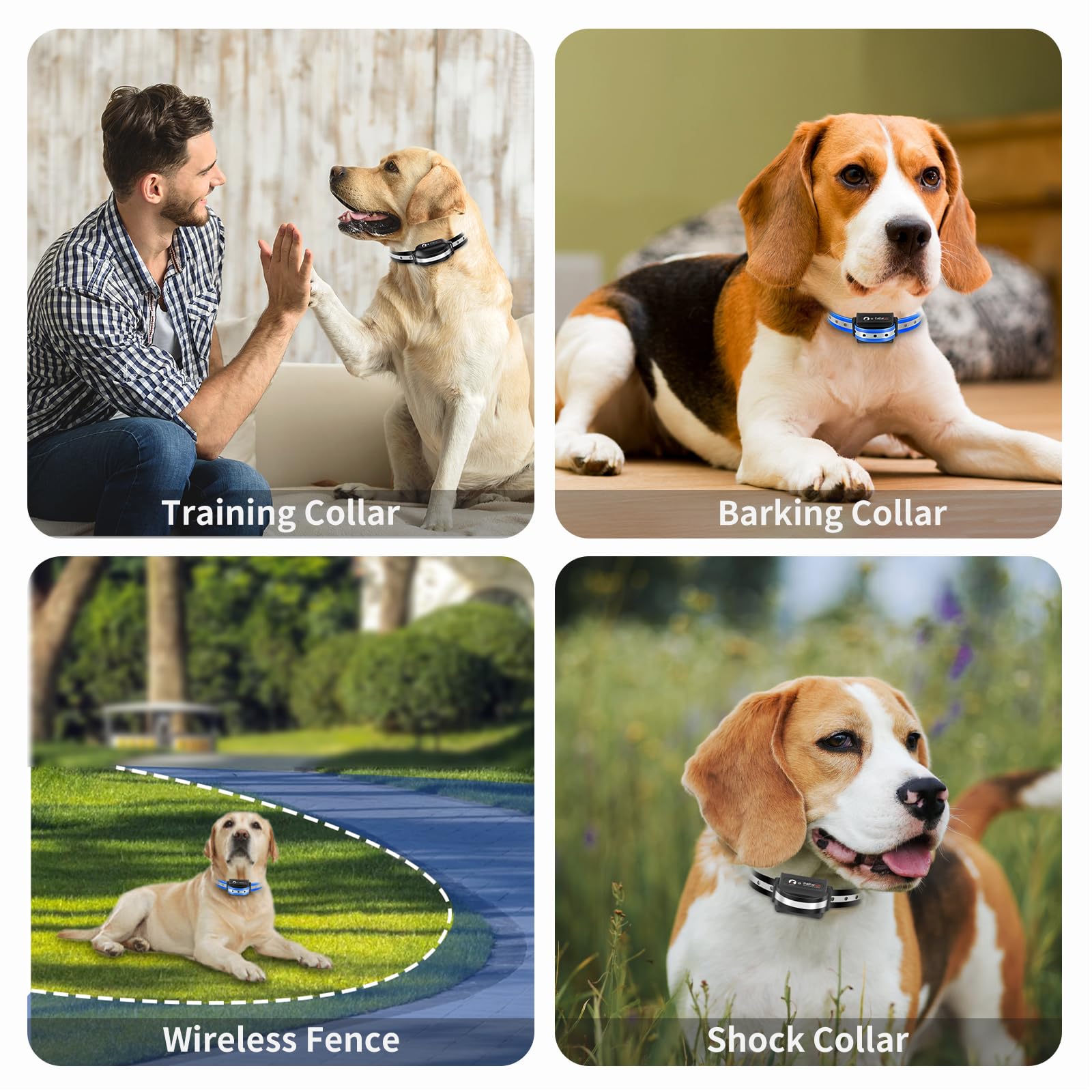 Paipaitek Shock Collar Replacement Strap For Most Of Training Collar, 3/4 Inch Dog Collar Replacement For Wireless Fence And Bar