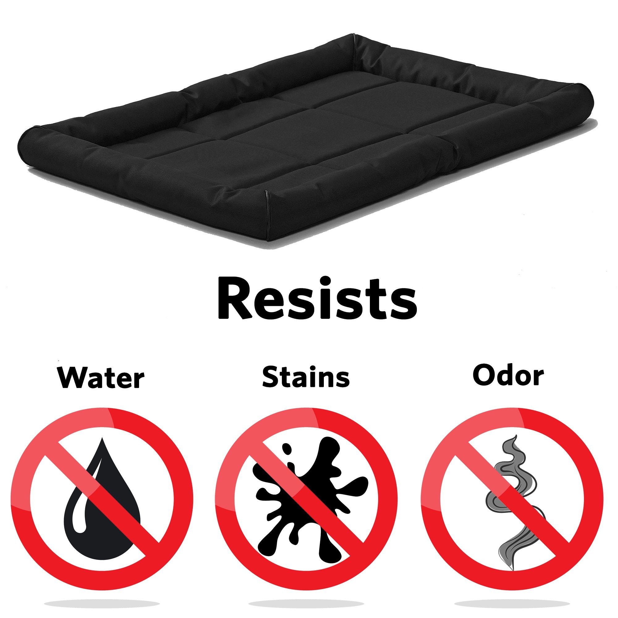 Midwest Homes For Pets Maxx Dog Bed For Metal Dog Crates, 23-Inch, Black