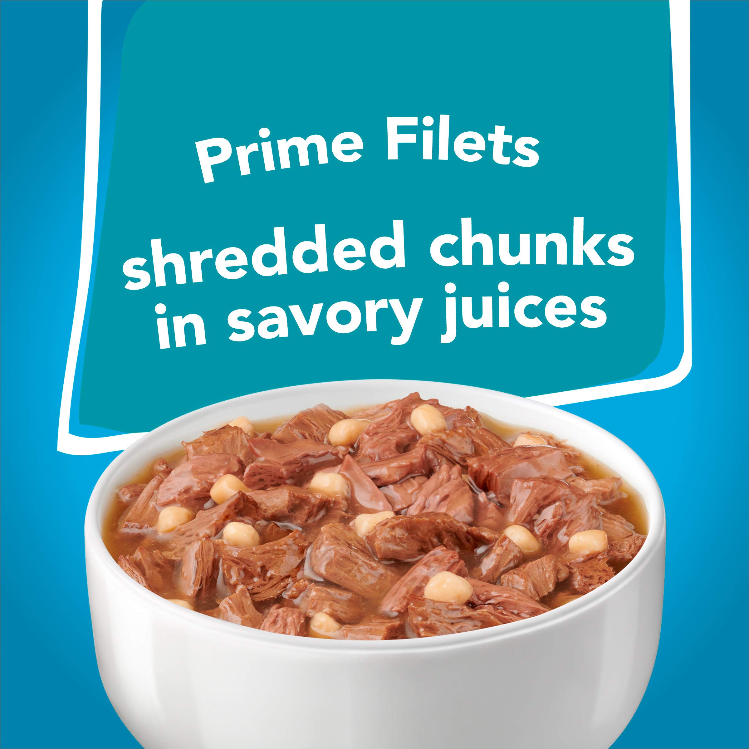 Purina Friskies Wet Cat Food Tasty Treasures With Ocean Fish and Tuna in Sauce (Scallop Flavor) - (Pack of 24) 5.5 oz. Cans