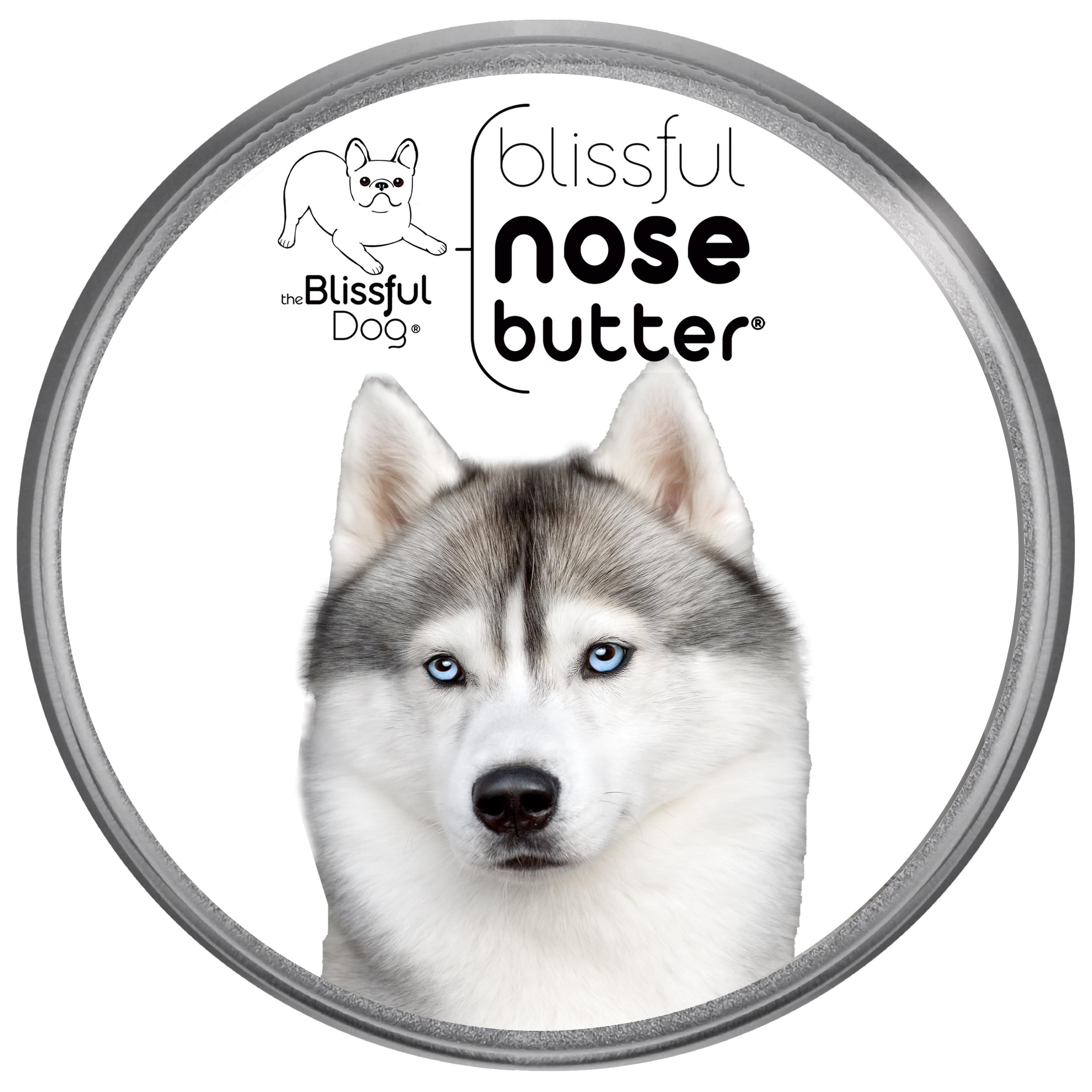 The Blissful Dog Husky Unscented Nose Butter - Dog Nose Butter, 8 Ounce
